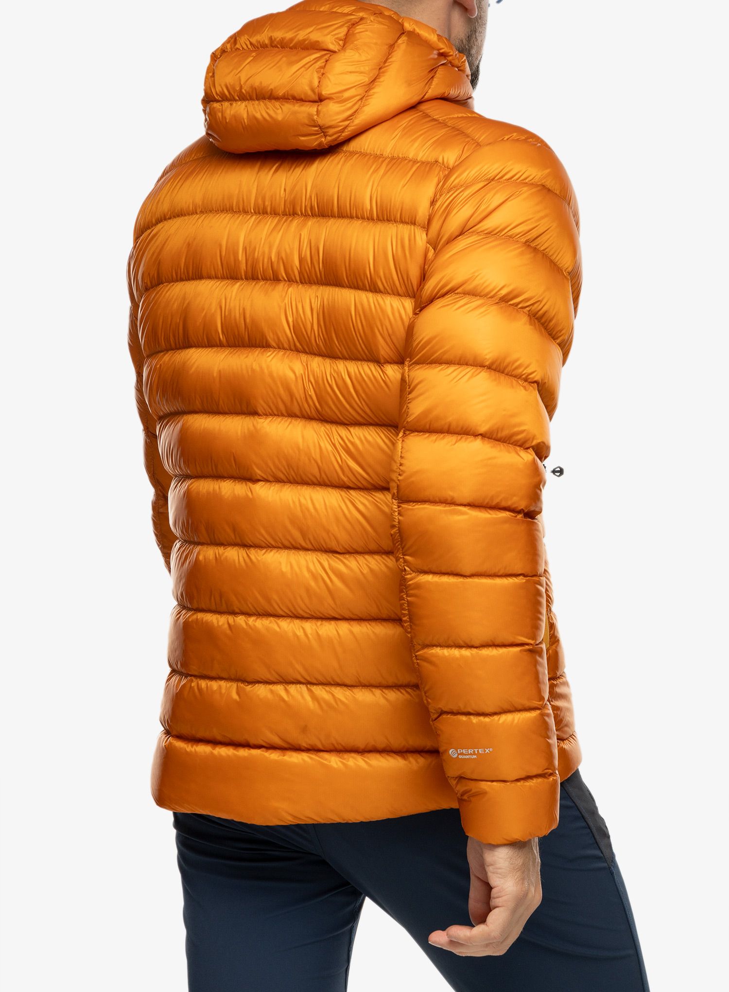 Péřová bunda Montane Alpine 850 Lite Hoodie - flame orange