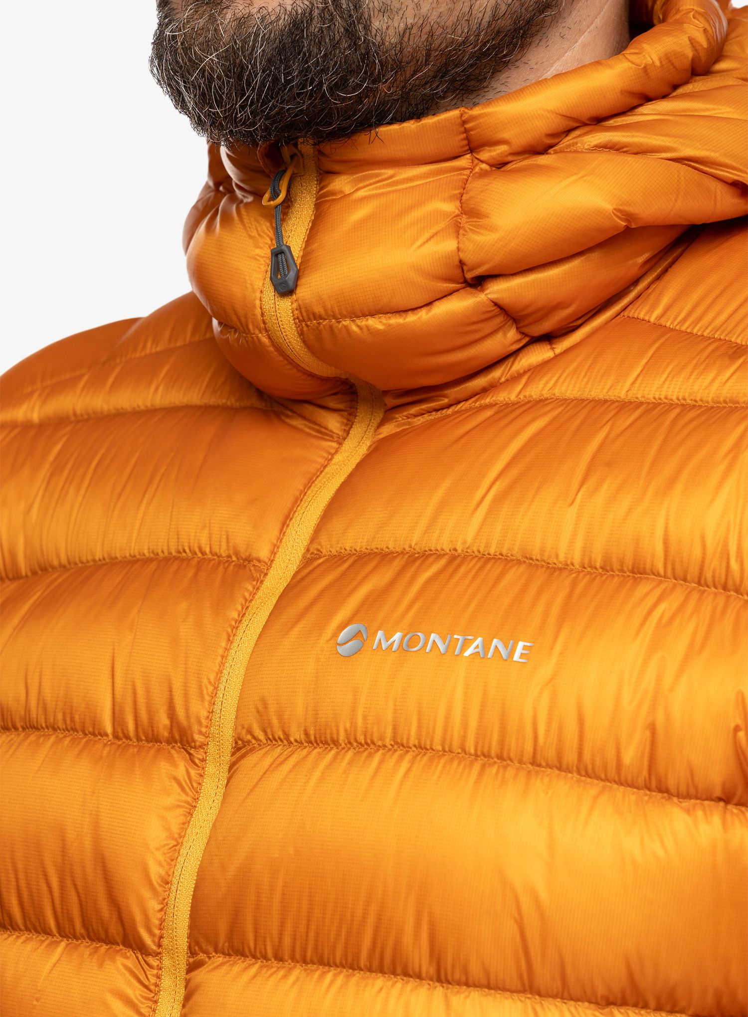 Péřová bunda Montane Alpine 850 Lite Hoodie - flame orange