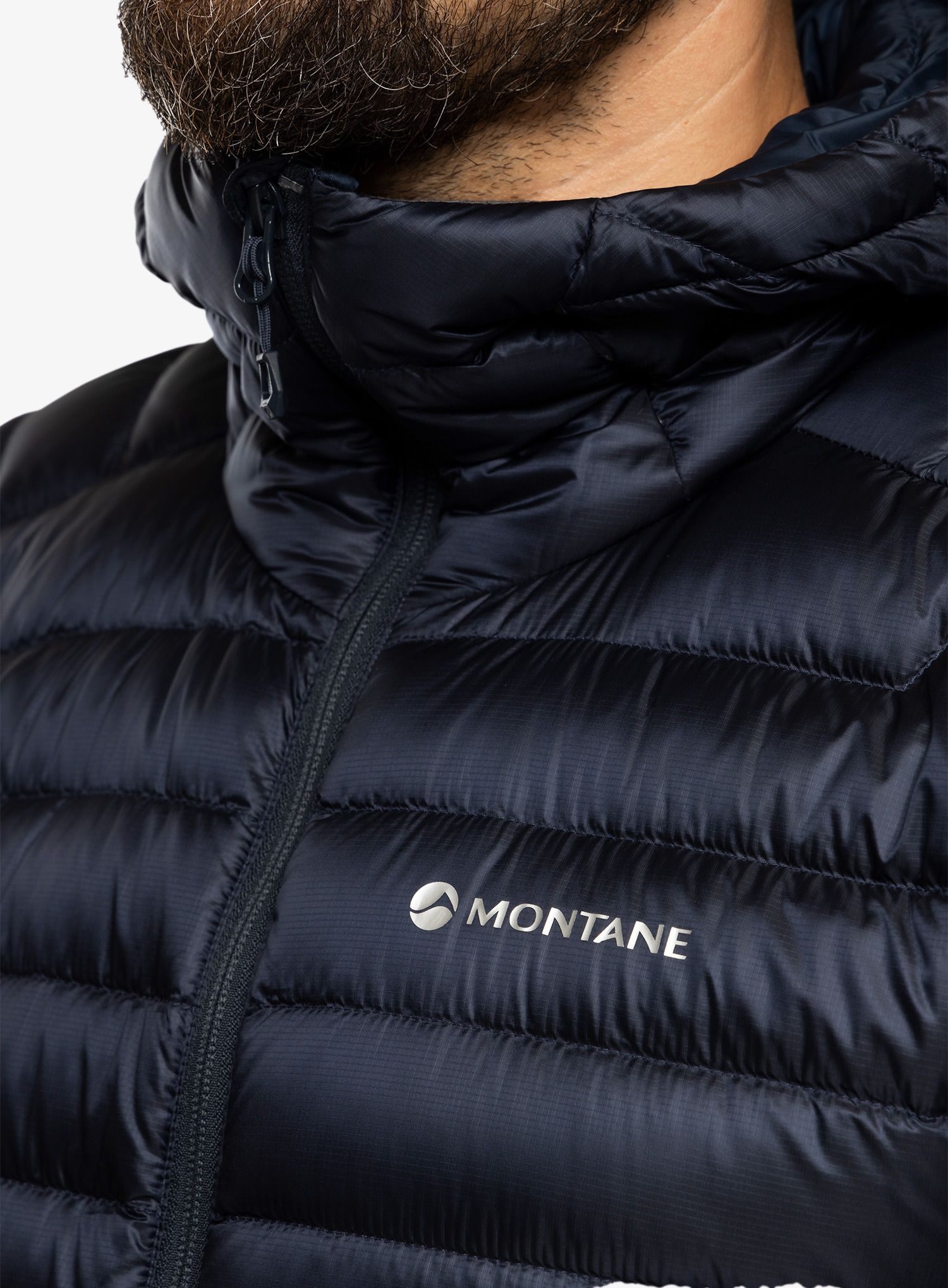 Péřová bunda Montane Anti-Freeze Hoodie - eclipse blue