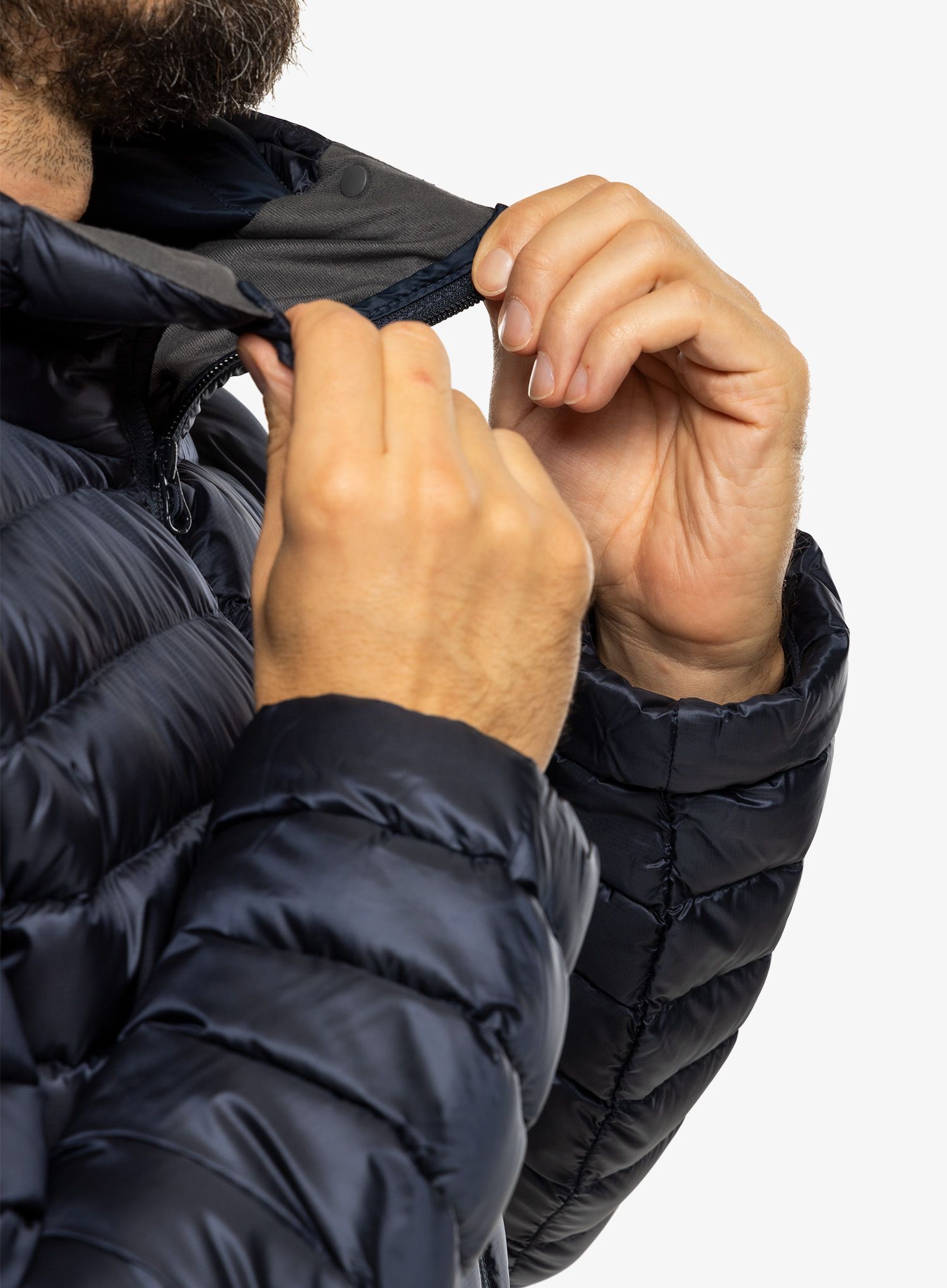 Péřová bunda Montane Anti-Freeze Hoodie - eclipse blue