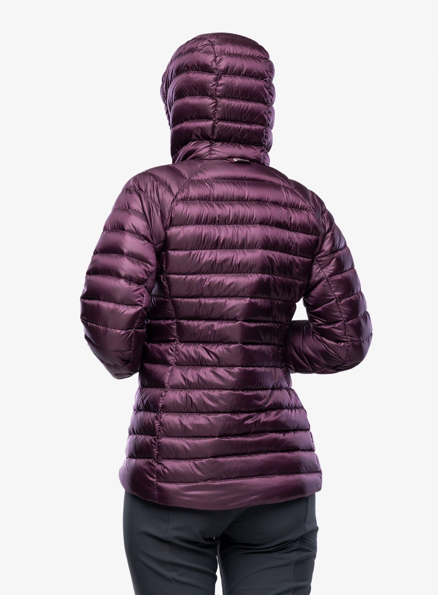 Dámská péřová bunda Montane Anti-Freeze Hoodie - saskatoon berry