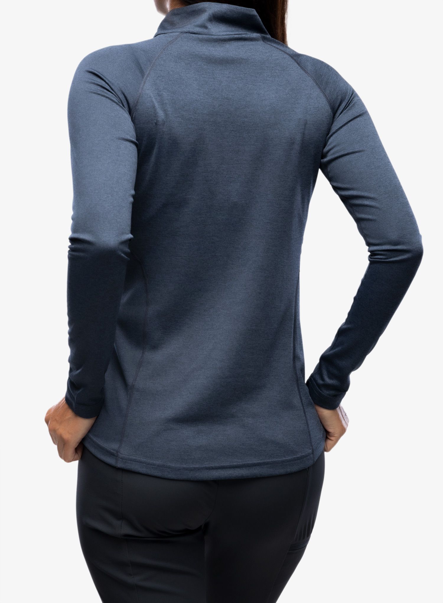 Dámská funkční mikina Montane Dart Zip Neck - eclipse blue