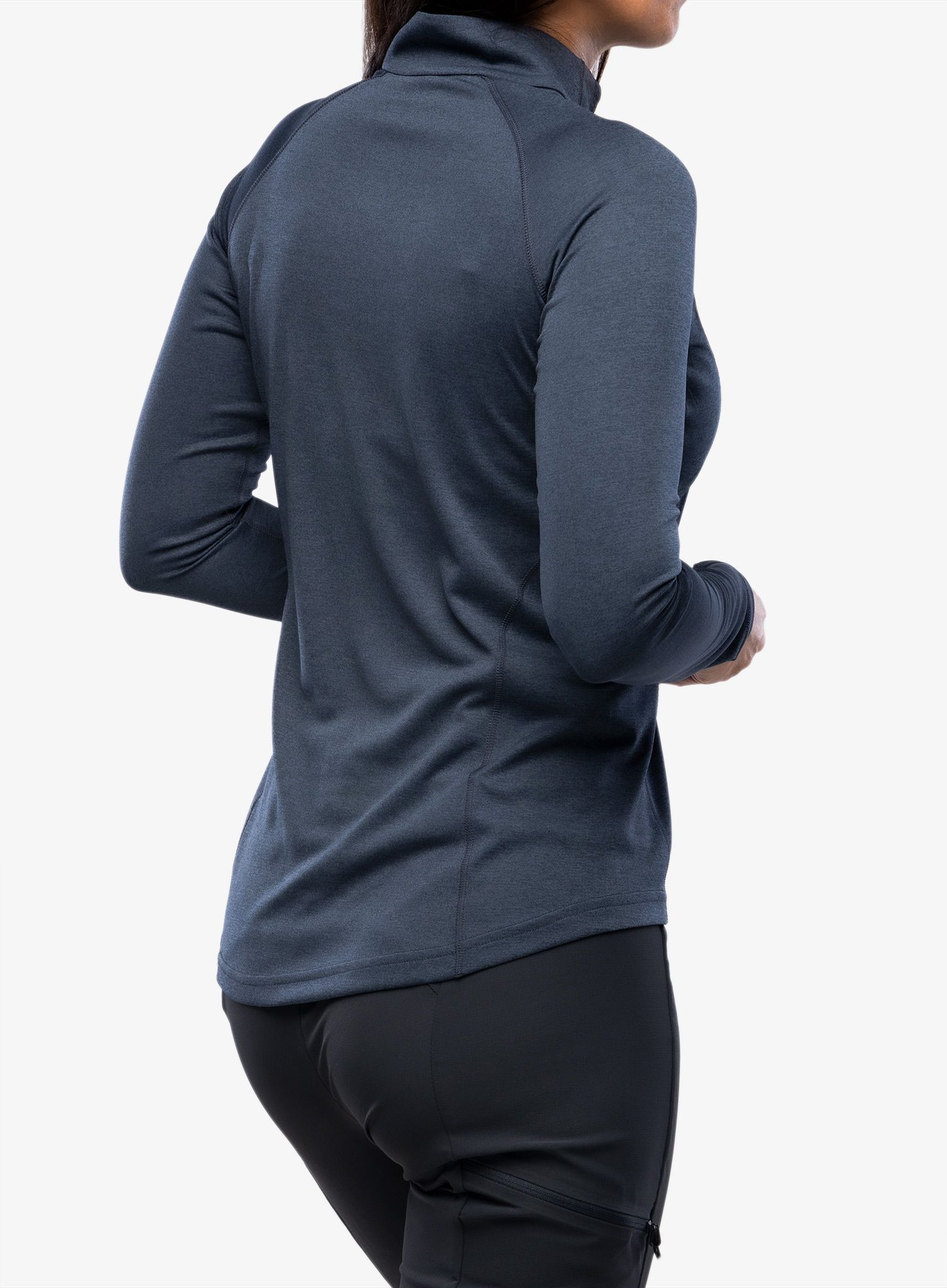 Dámská funkční mikina Montane Dart Zip Neck - eclipse blue
