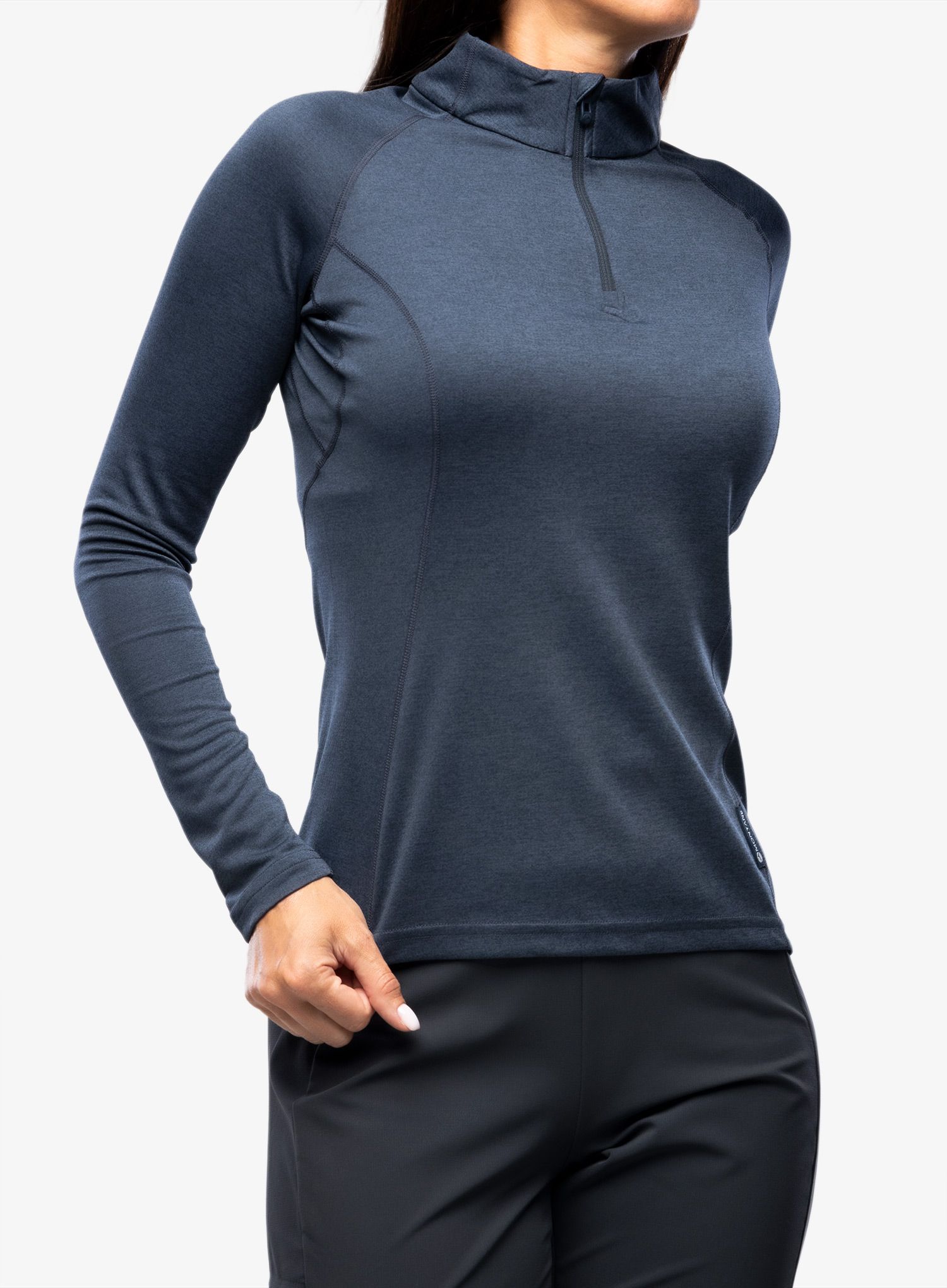 Dámská funkční mikina Montane Dart Zip Neck - eclipse blue