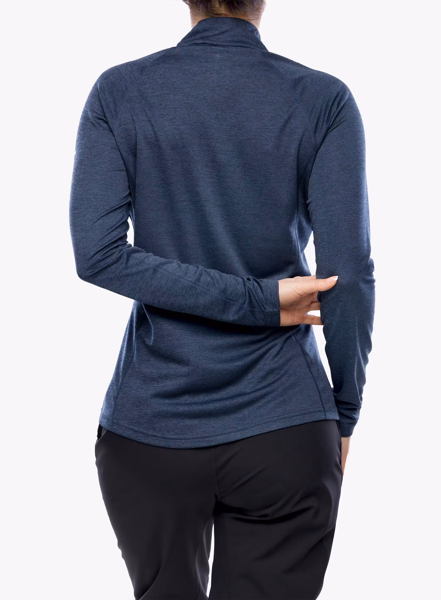 Dámská funkční mikina Montane Dart Zip Neck - eclipse blue
