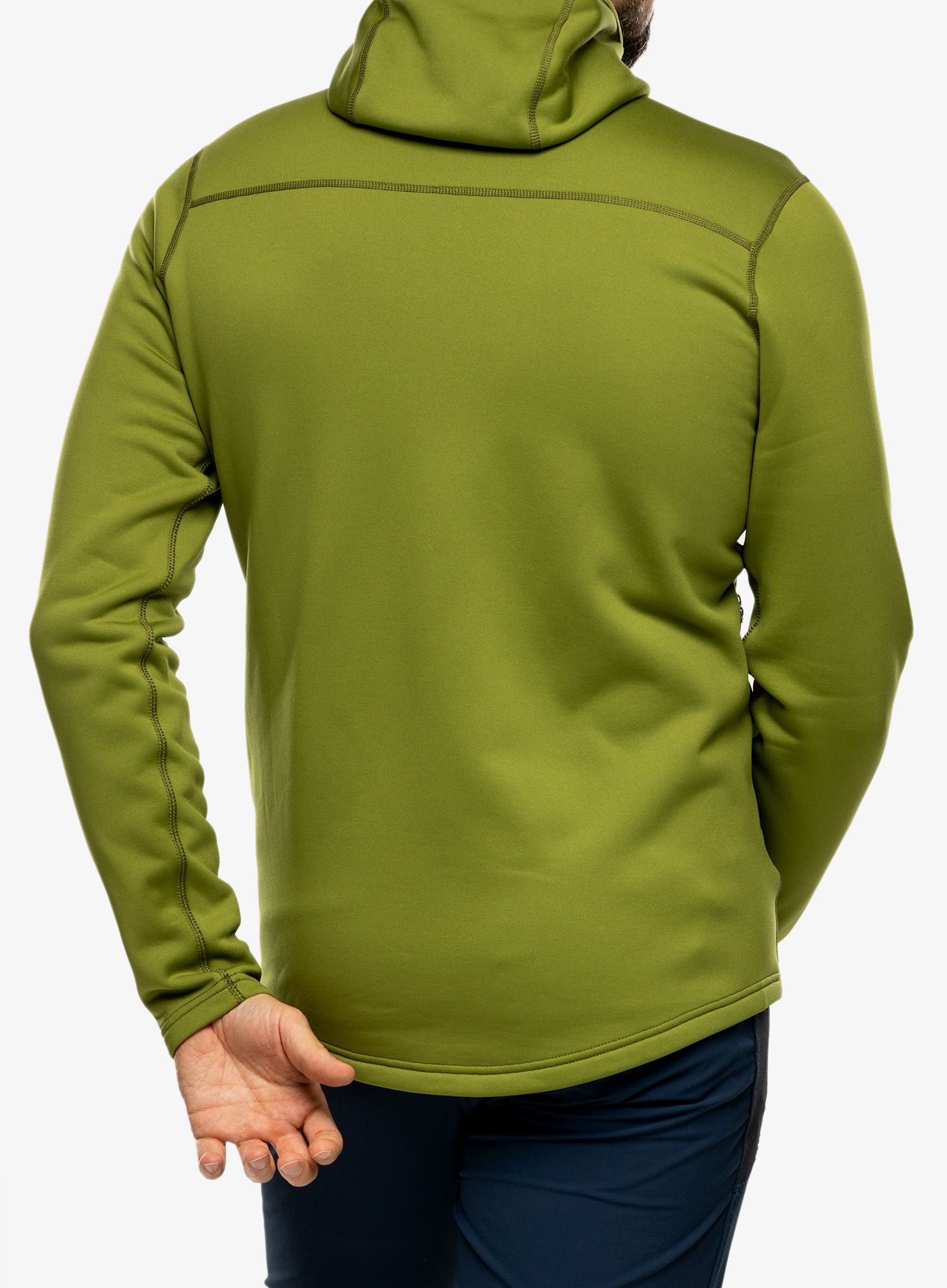 Mikina s kapucí Montane Fury Hoodie - alder green