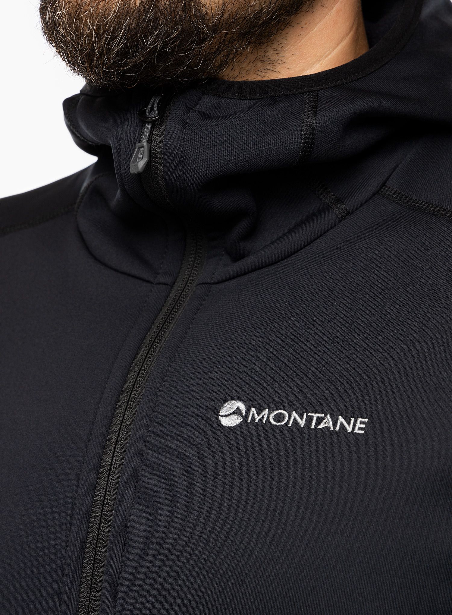 Mikina s kapucí Montane Fury Hoodie - black