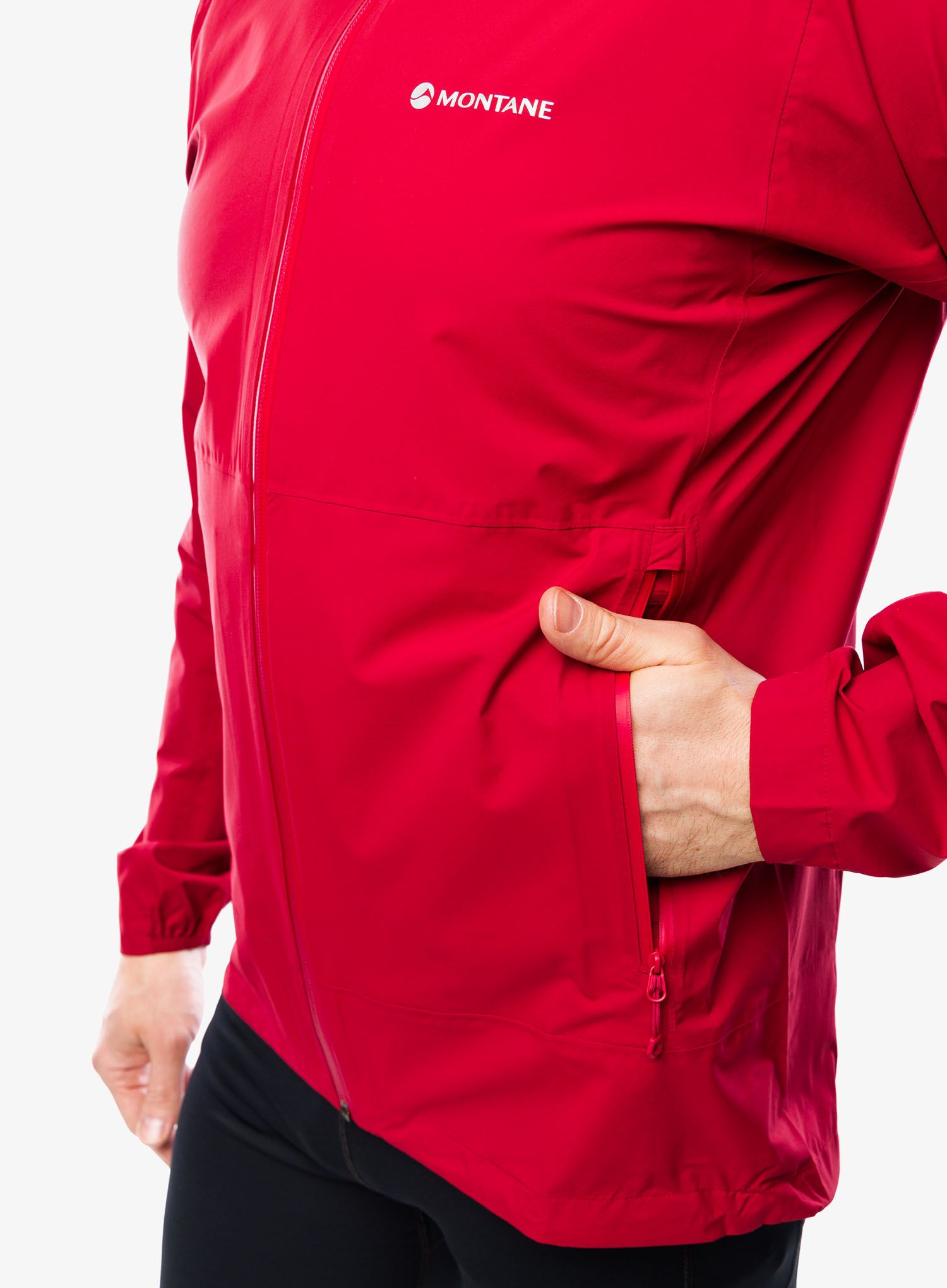 Bunda na běhání Montane Minimus Lite Jacket - acer red