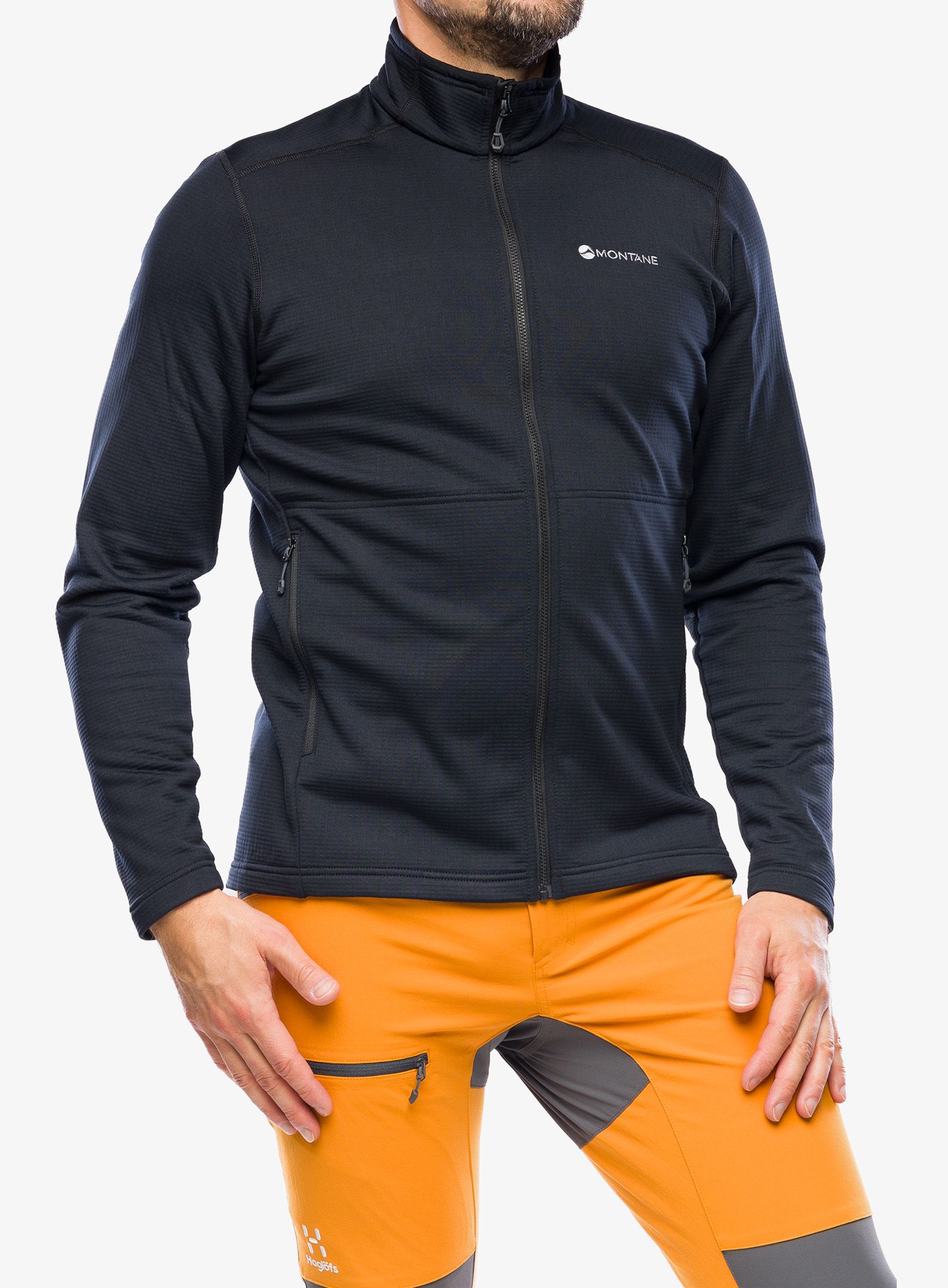 Rozepínací mikina Montane Protium Jacket - black