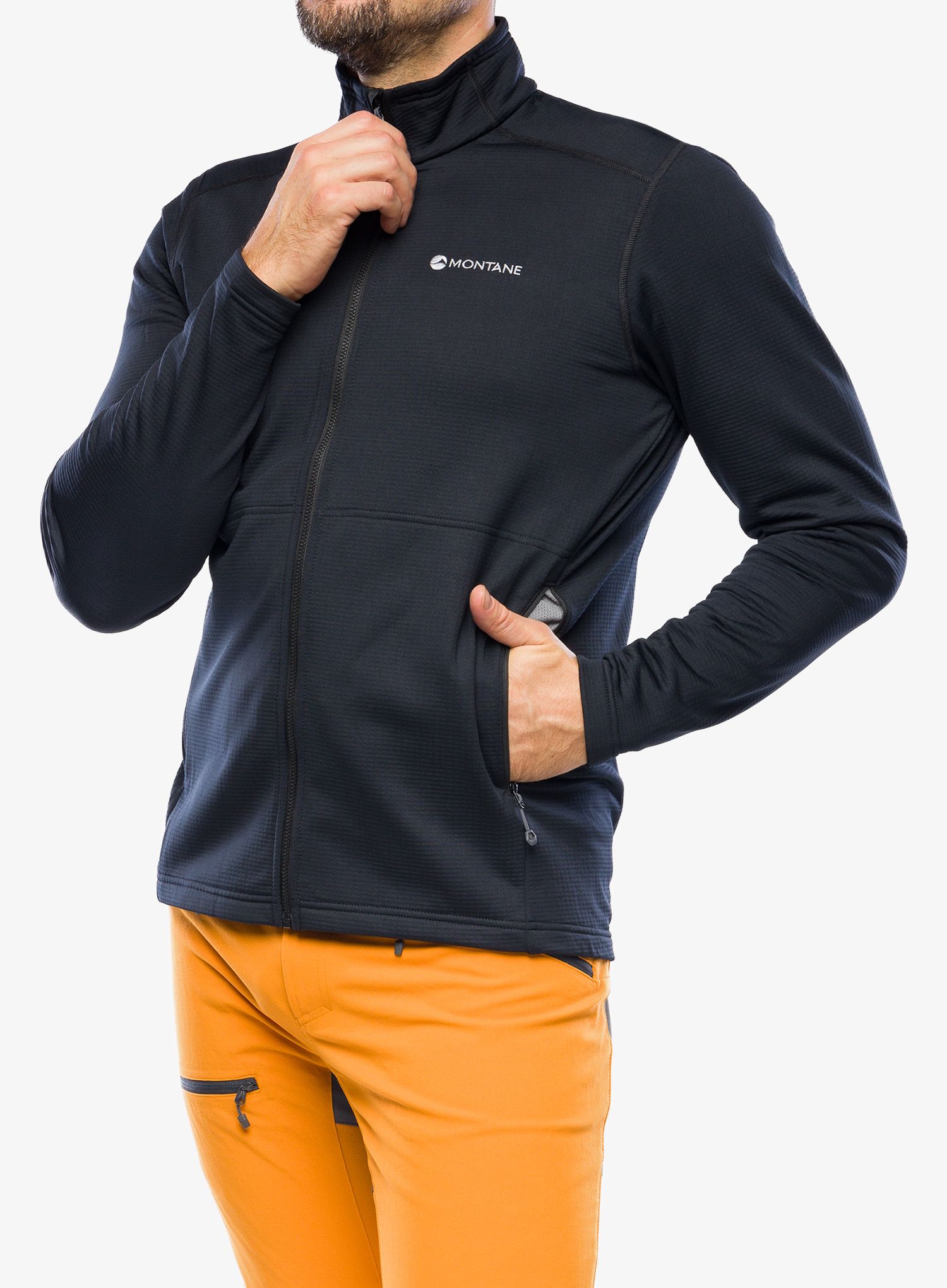 Rozepínací mikina Montane Protium Jacket - black