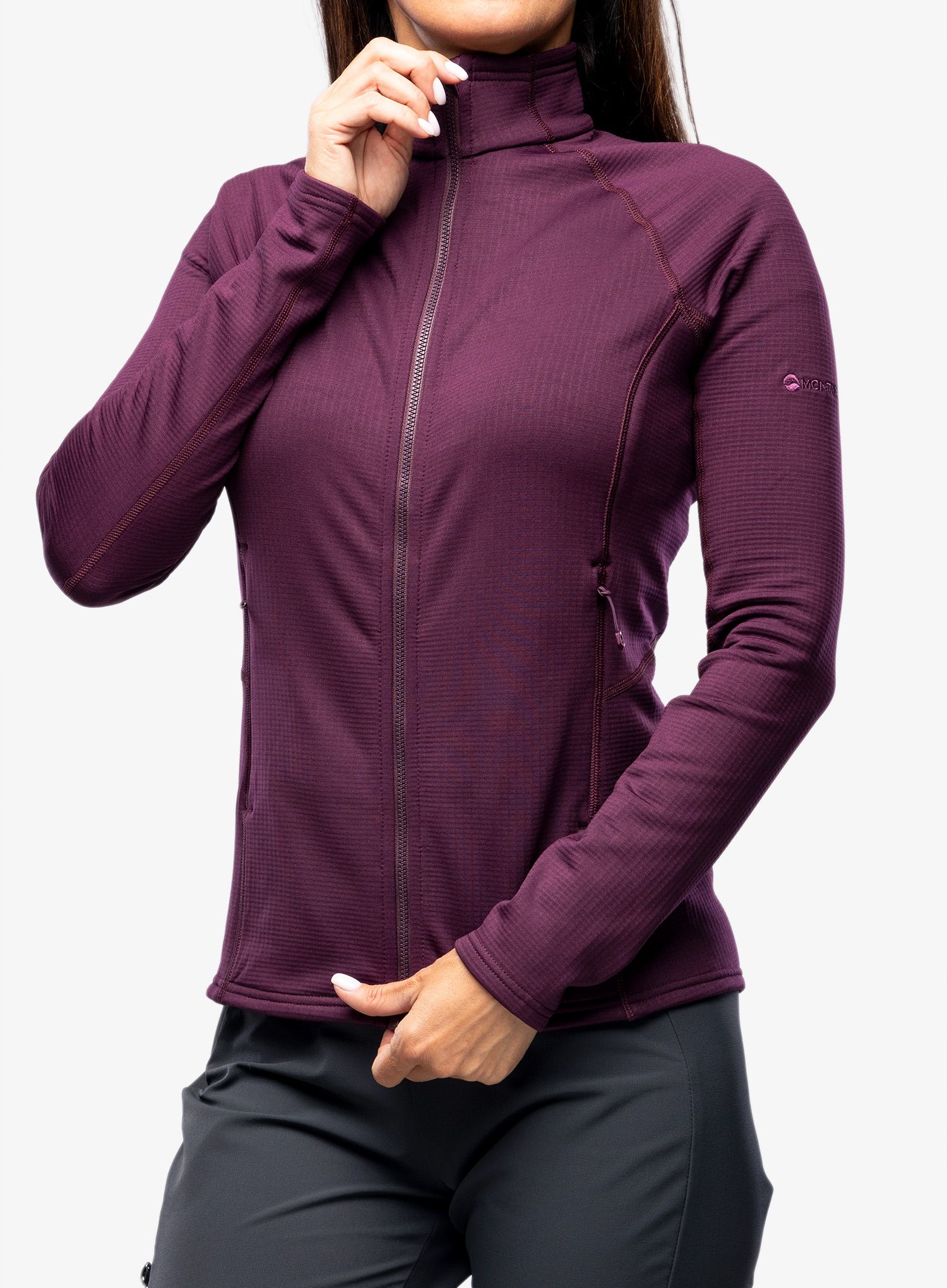 Mikina bez kapuce Montane Protium Jacket - saskatoon berry
