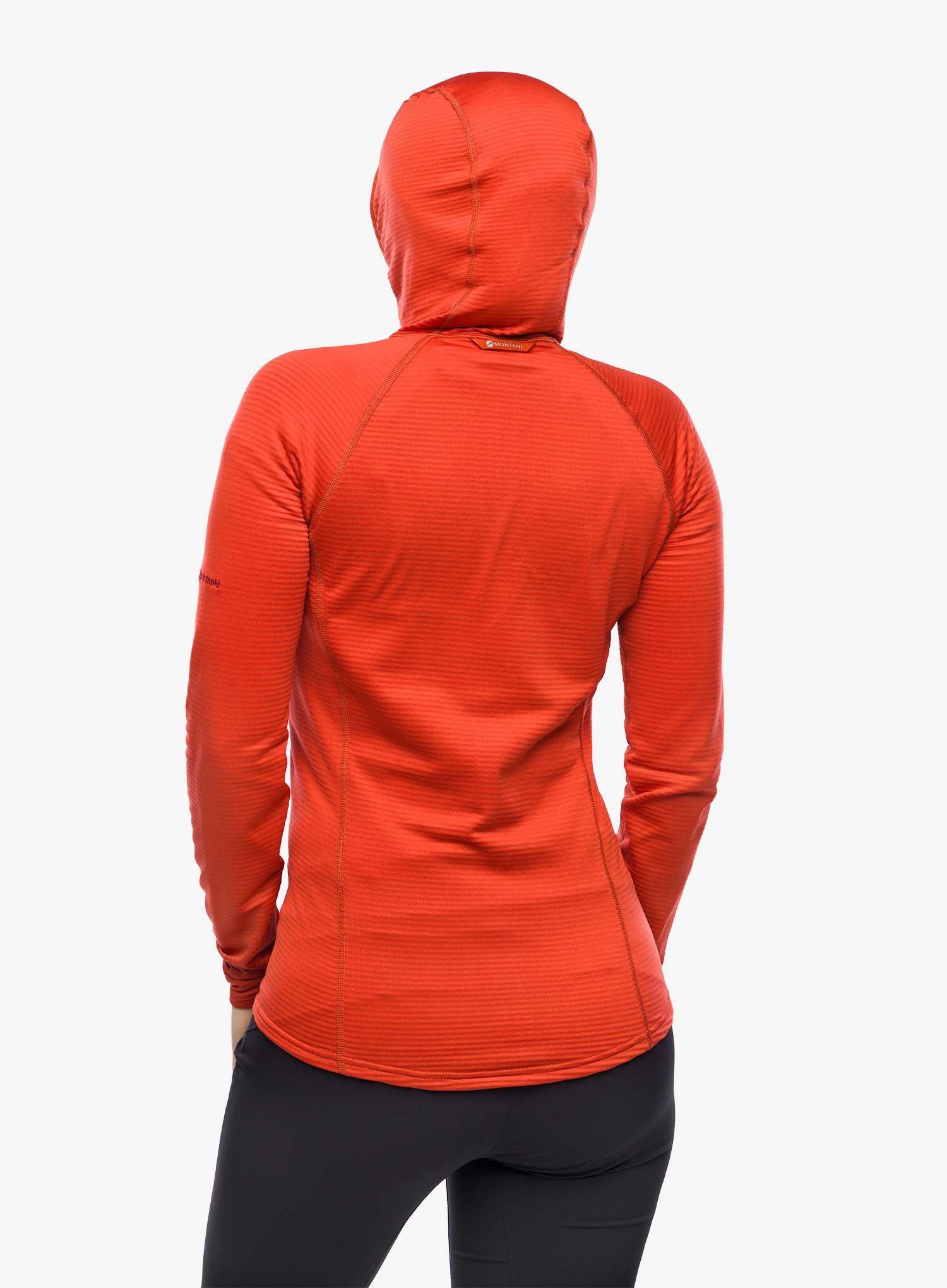 Dámská mikina Montane Protium Lite Hoodie - saffron red
