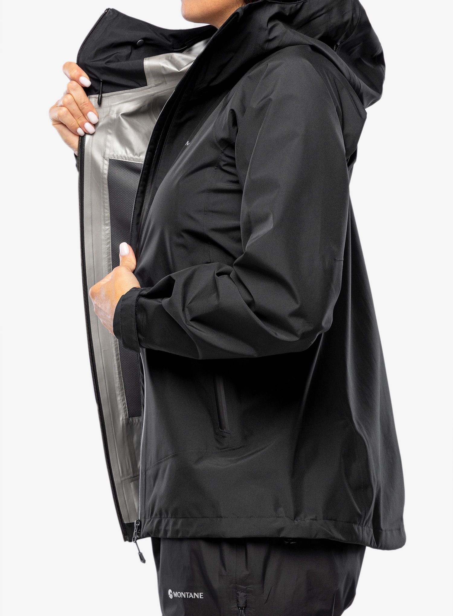 Dámská nepromokavá bunda s membránou Montane Spirit Jacket - black