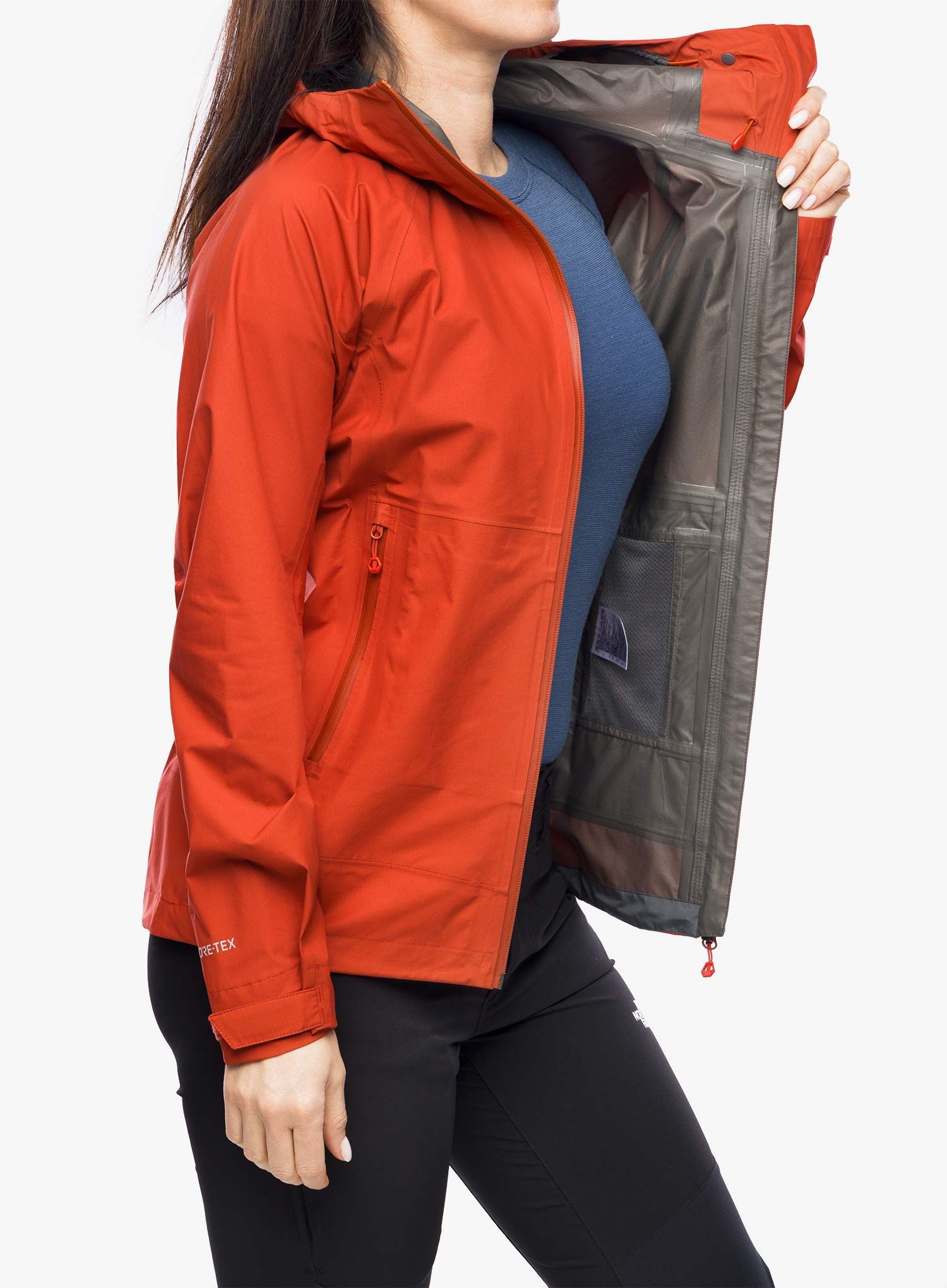 GORE TEX bunda dámská Montane Spirit Lite Jacket - saffron red