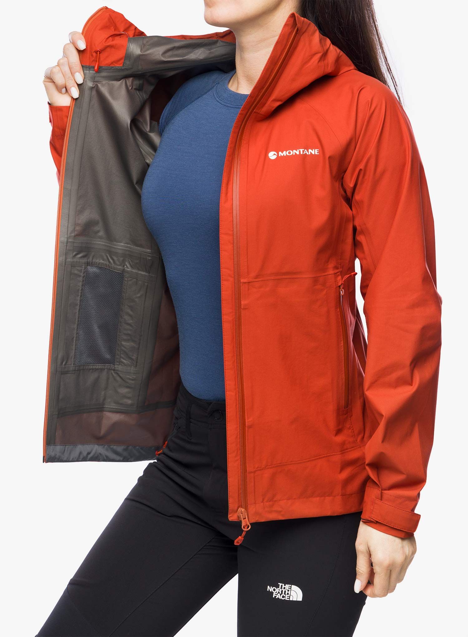 GORE TEX bunda dámská Montane Spirit Lite Jacket - saffron red