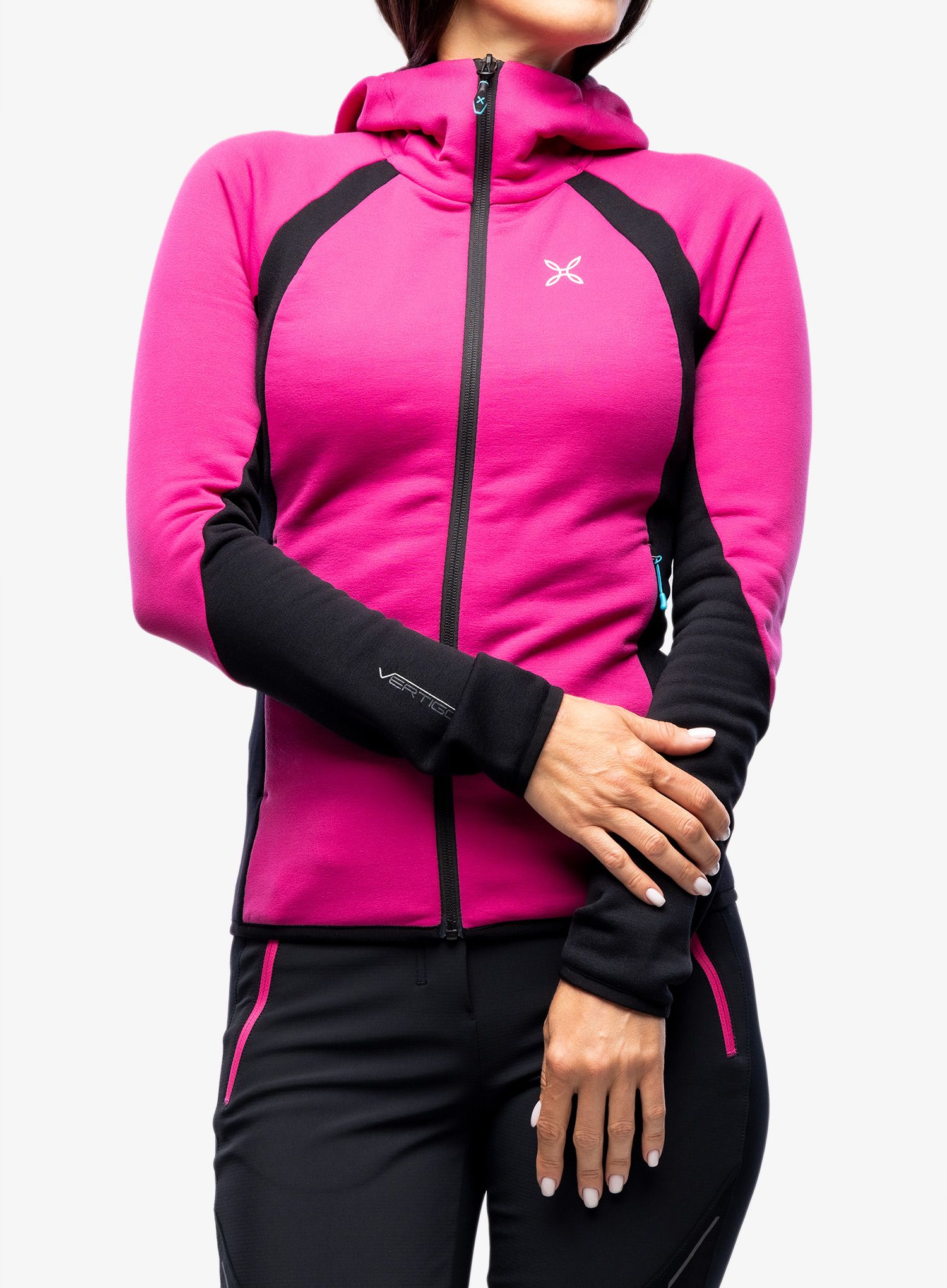 Fleece mikina dámská Montura Altitude Maglia - intense violet