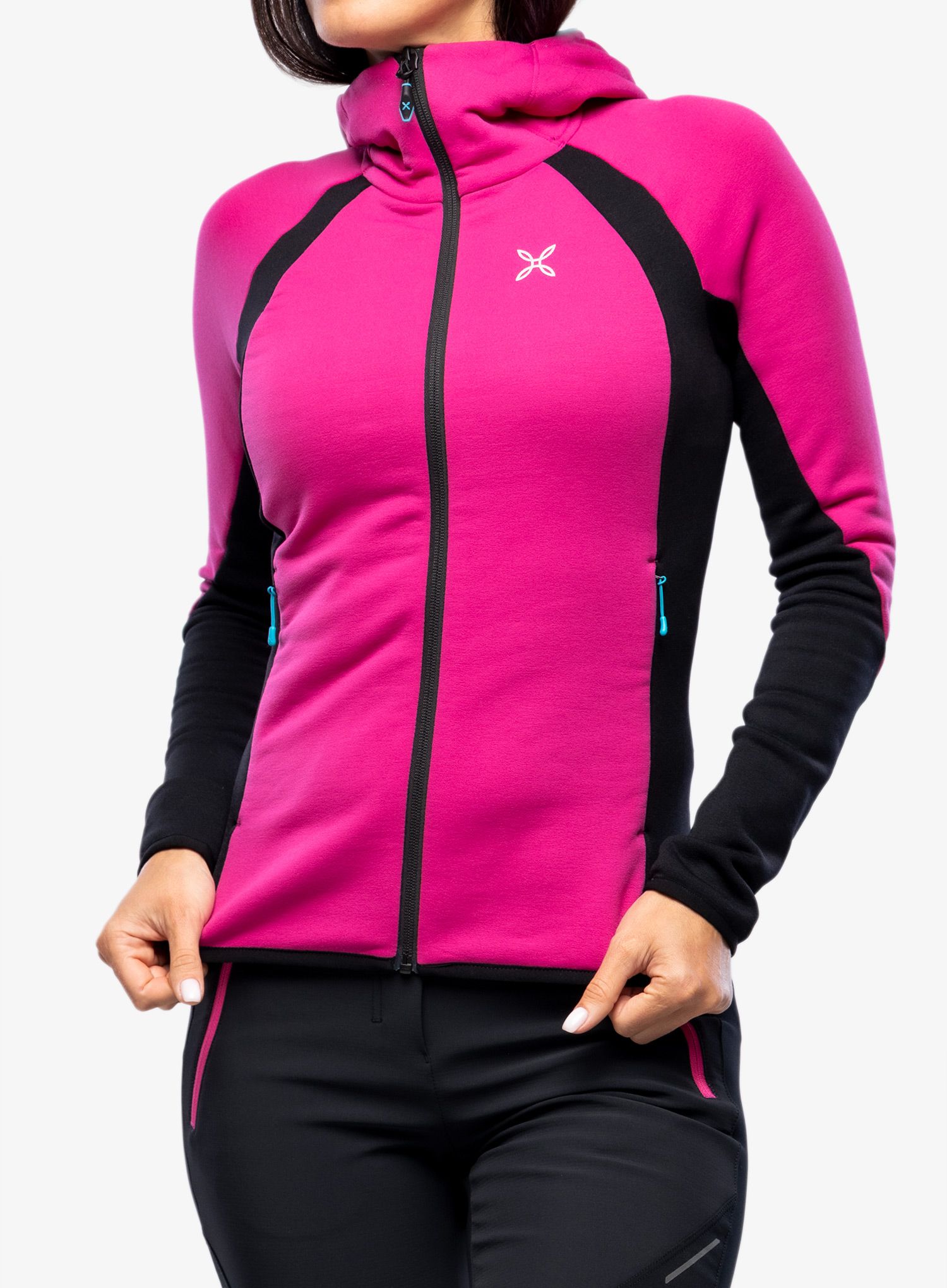 Fleece mikina dámská Montura Altitude Maglia - intense violet