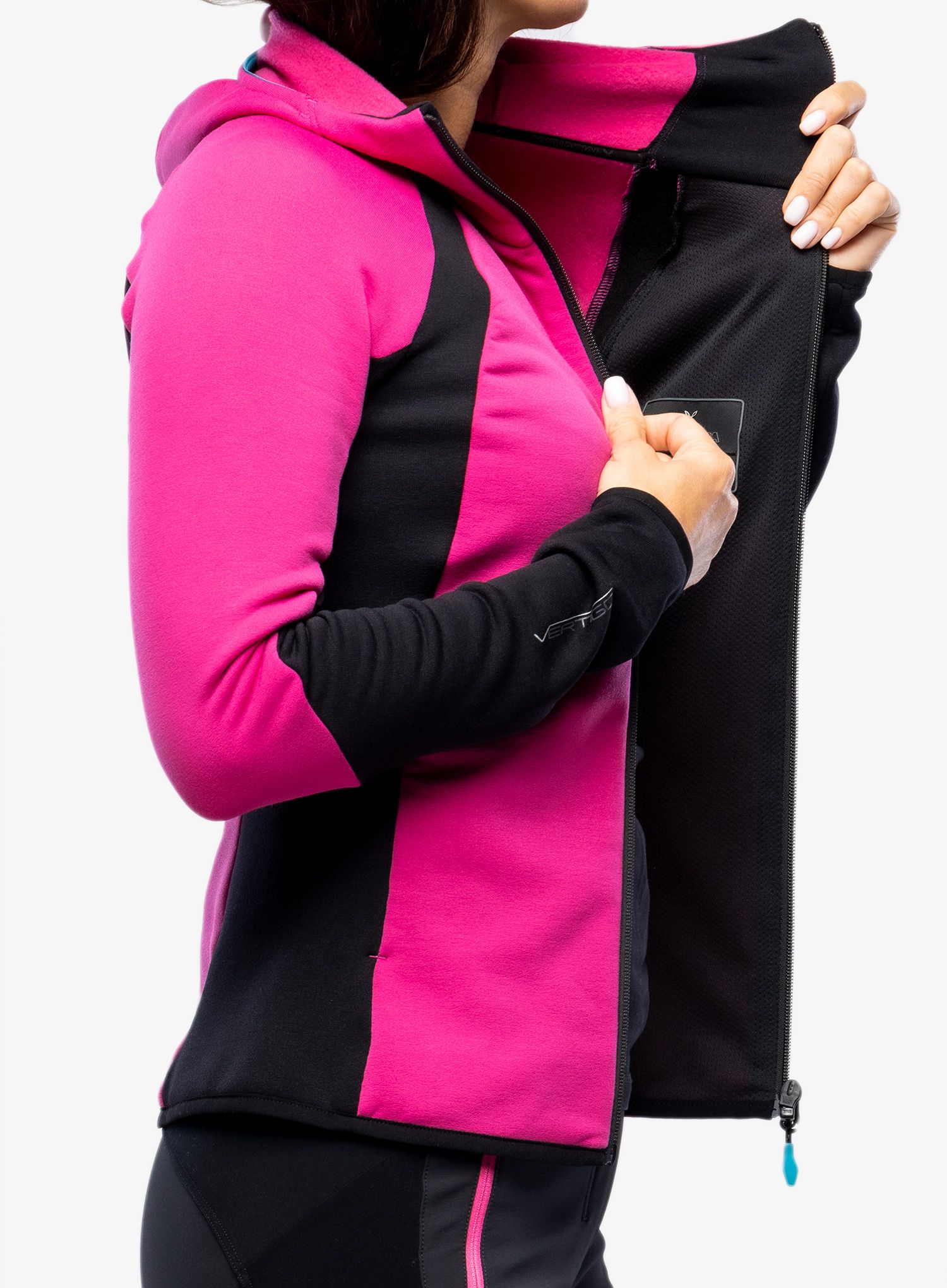 Fleece mikina dámská Montura Altitude Maglia - intense violet