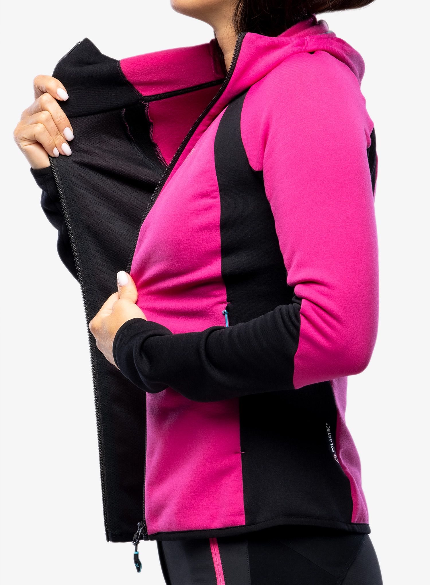 Fleece mikina dámská Montura Altitude Maglia - intense violet