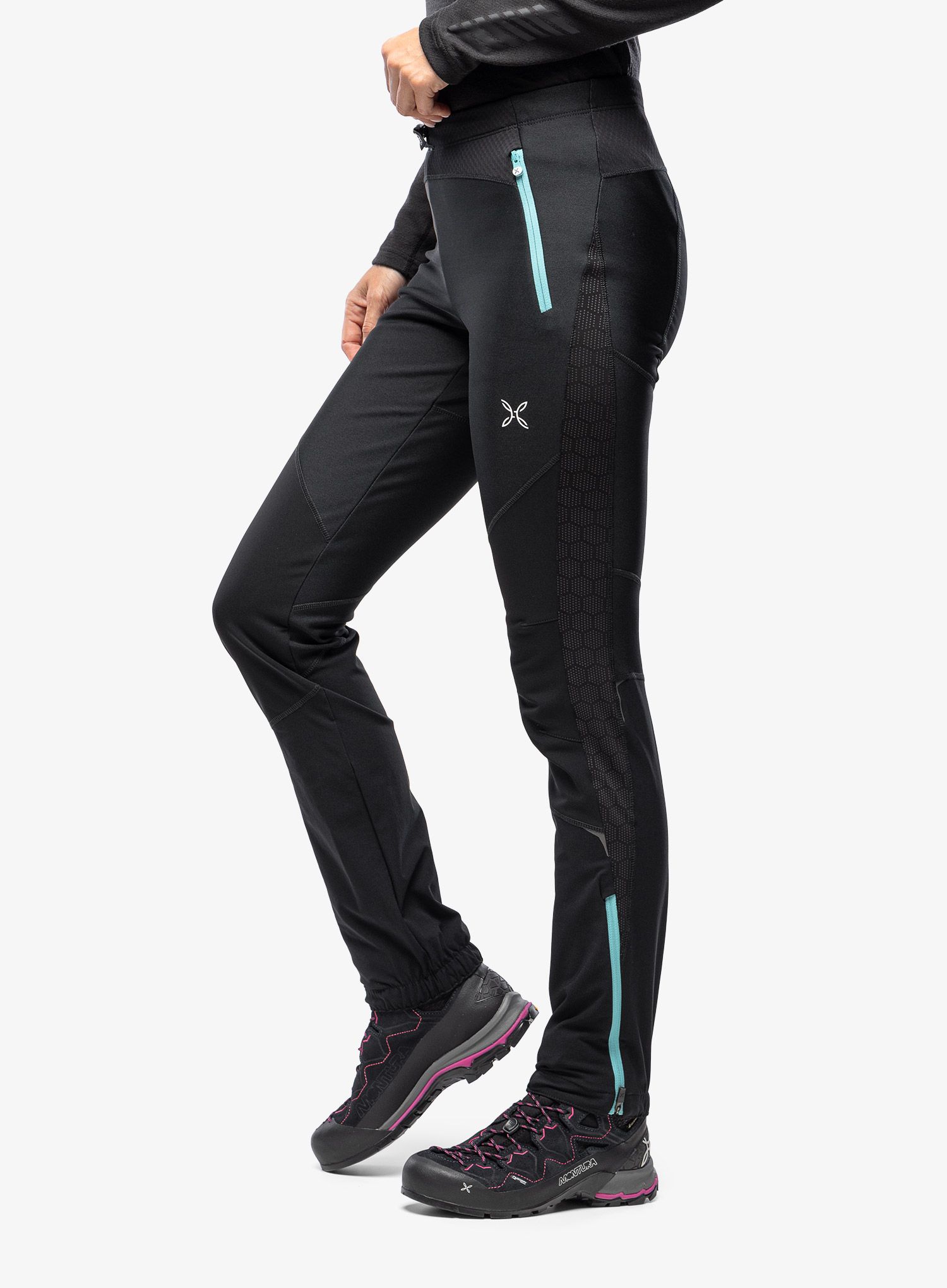 Turistické kalhoty dámské Montura Evoque 2 Pants - black/light blue