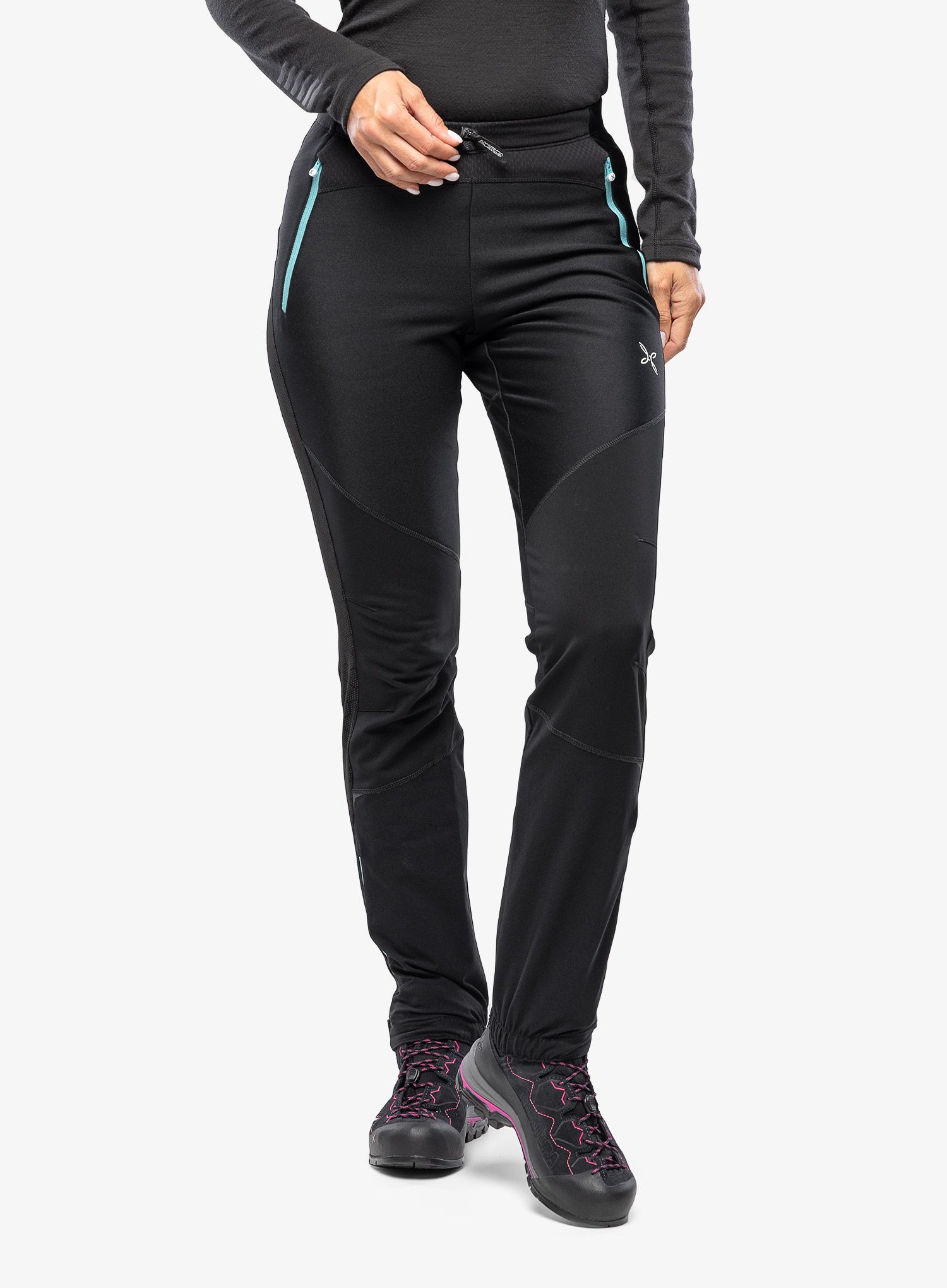 Turistické kalhoty dámské Montura Evoque 2 Pants - black/light blue