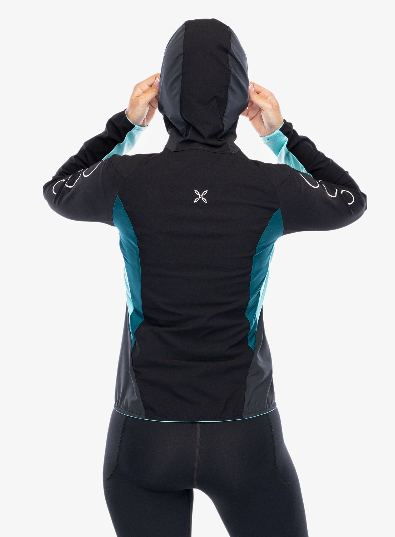 Běžecká bunda dámská Montura Flash Sky Jacket - black/baltic