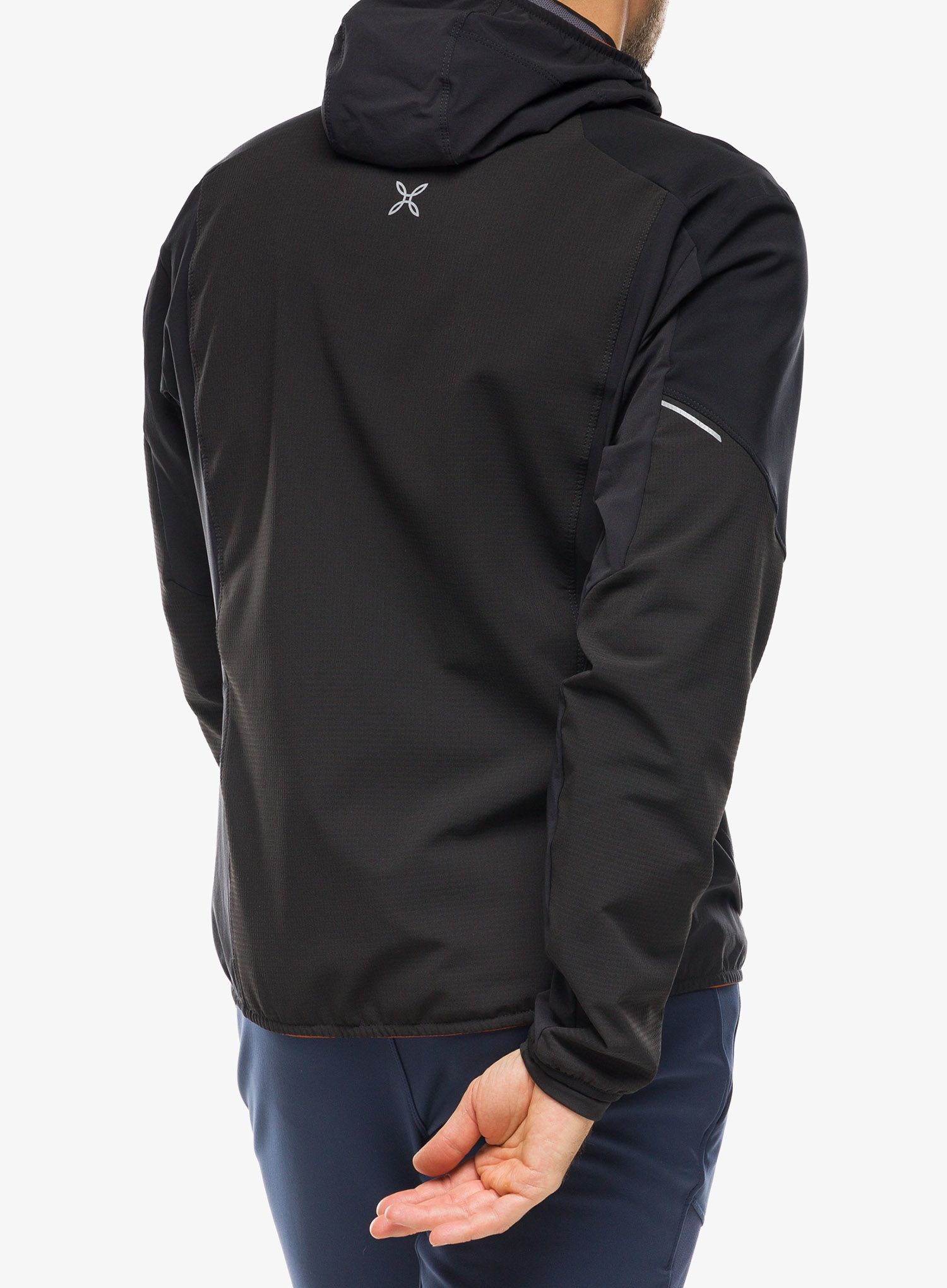Softshellová bunda Montura Premium Wind Conf.Fit Jacket - black/mandarine