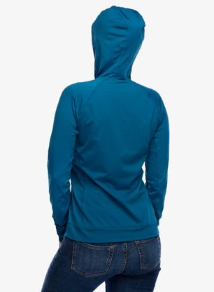 Dámská mikina Mountain Equipment Aiguille Hooded Top - majolica blue