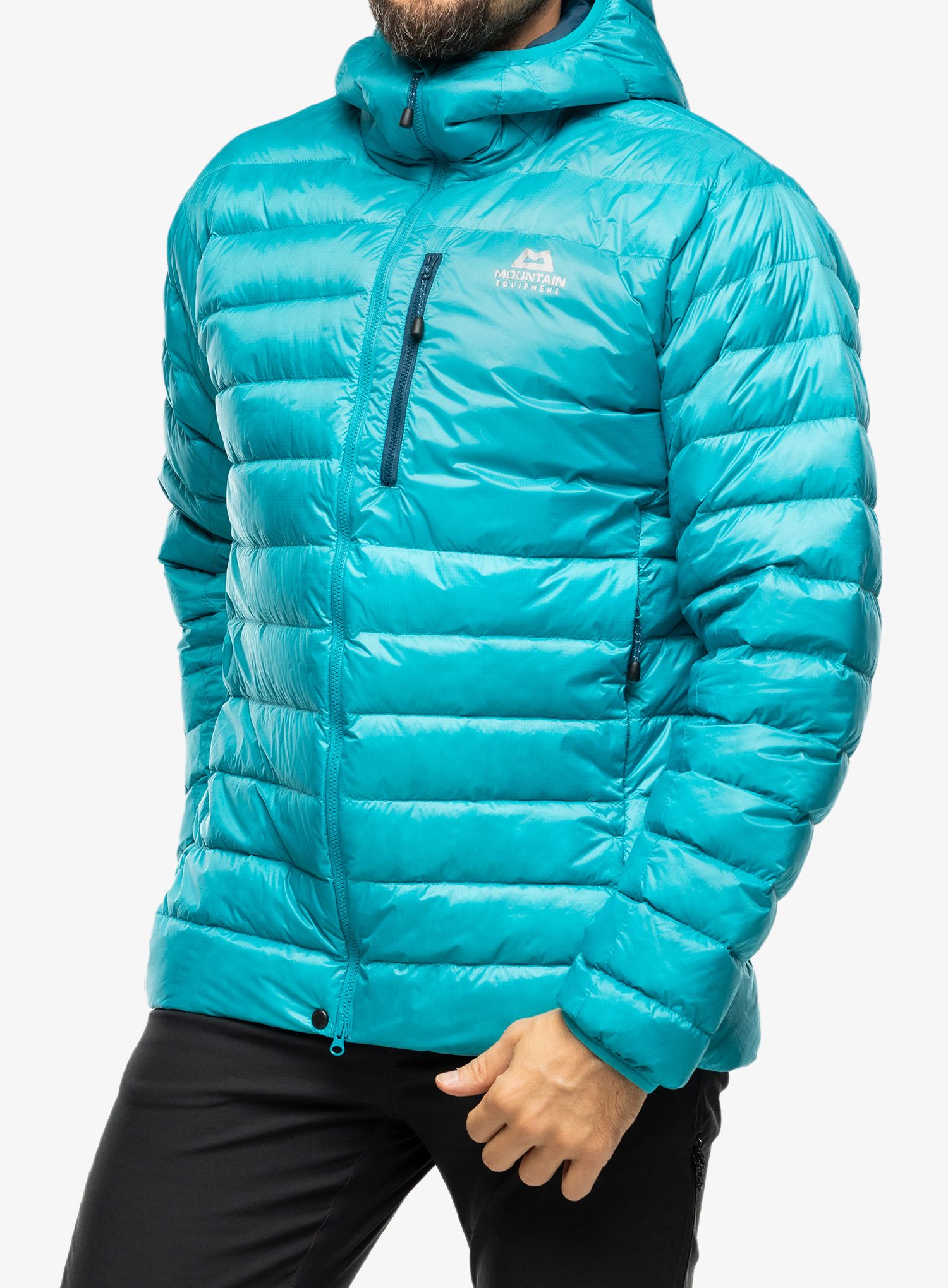 Péřová bunda pánská Mountain Equipment Frostline Jacket - topaz
