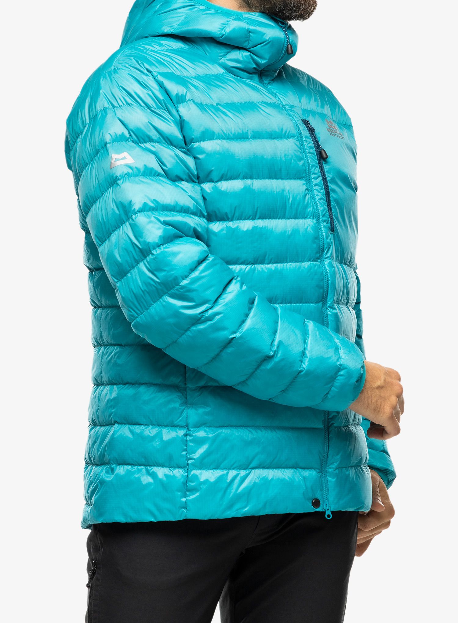 Péřová bunda pánská Mountain Equipment Frostline Jacket - topaz