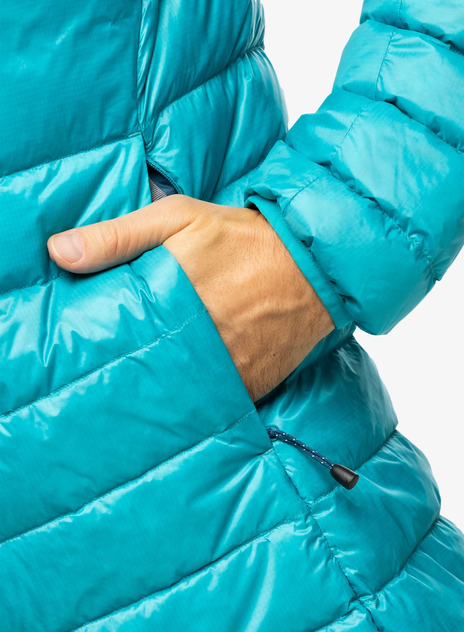 Péřová bunda pánská Mountain Equipment Frostline Jacket - topaz