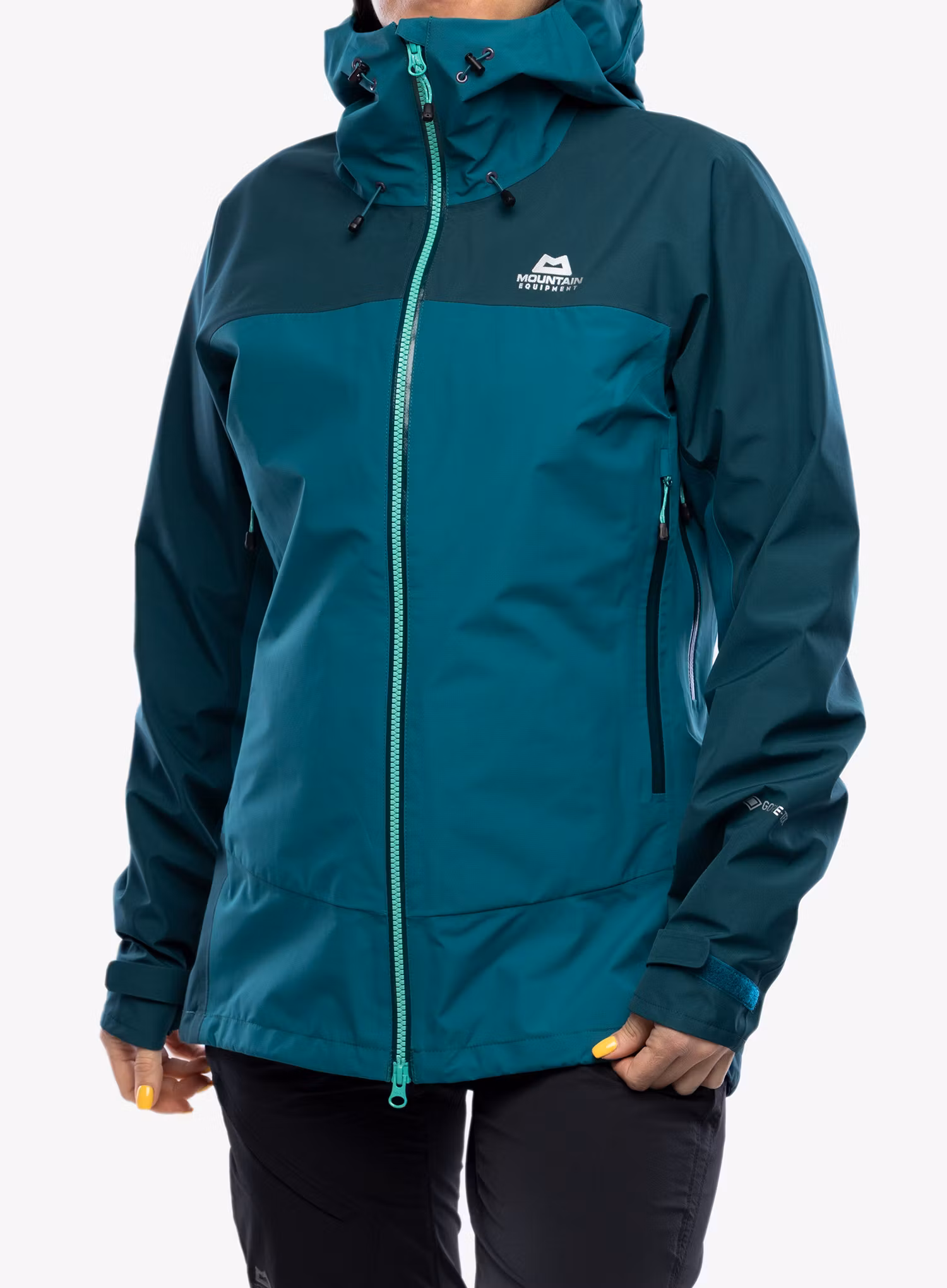 GORE TEX bunda dámská Mountain Equipment Saltoro Jacket - sprc./d. teal