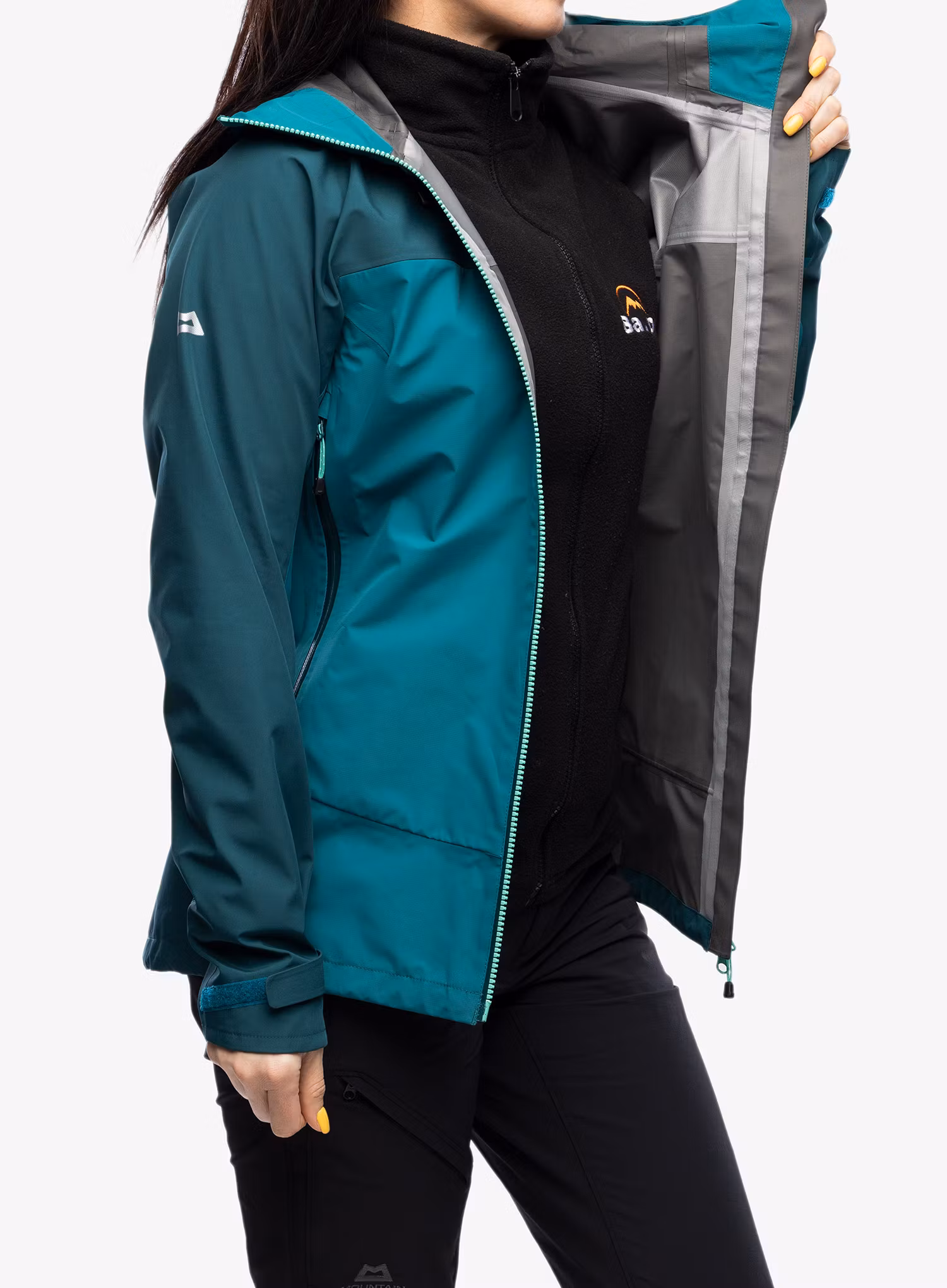 GORE TEX bunda dámská Mountain Equipment Saltoro Jacket - sprc./d. teal