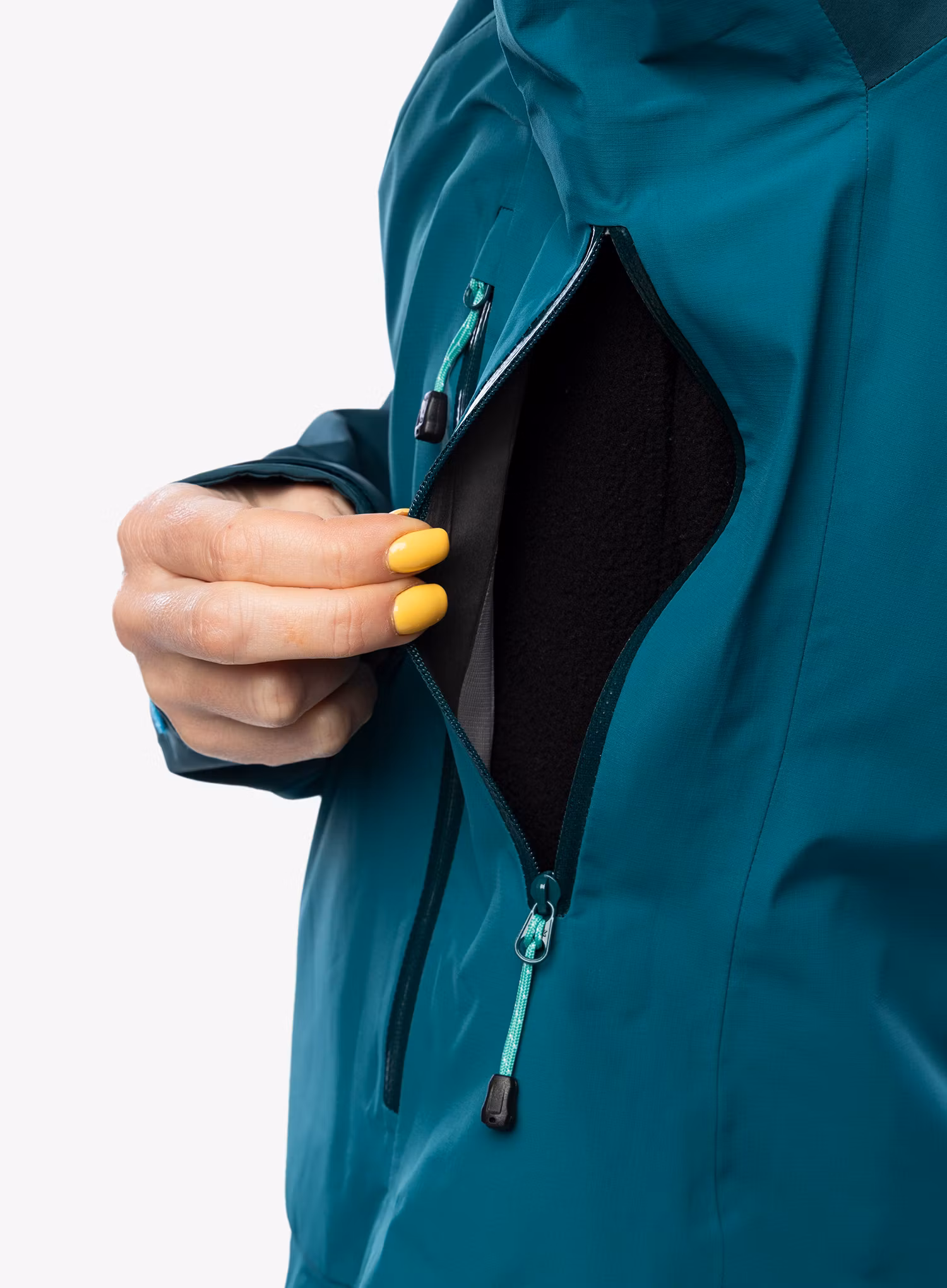 GORE TEX bunda dámská Mountain Equipment Saltoro Jacket - sprc./d. teal