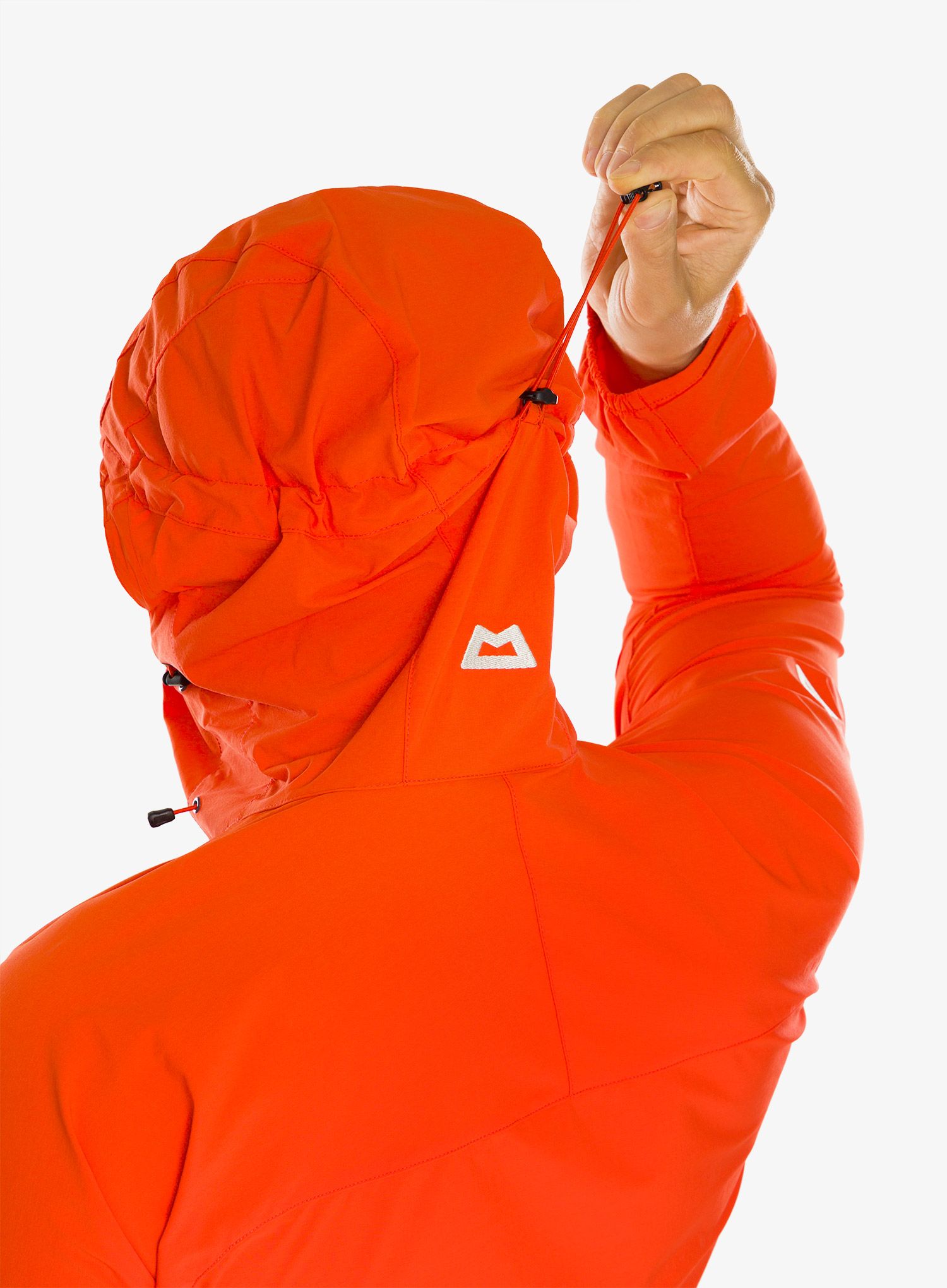 Softshellová bunda Mountain Equipment Squall Hooded Jacket - cardinal orange