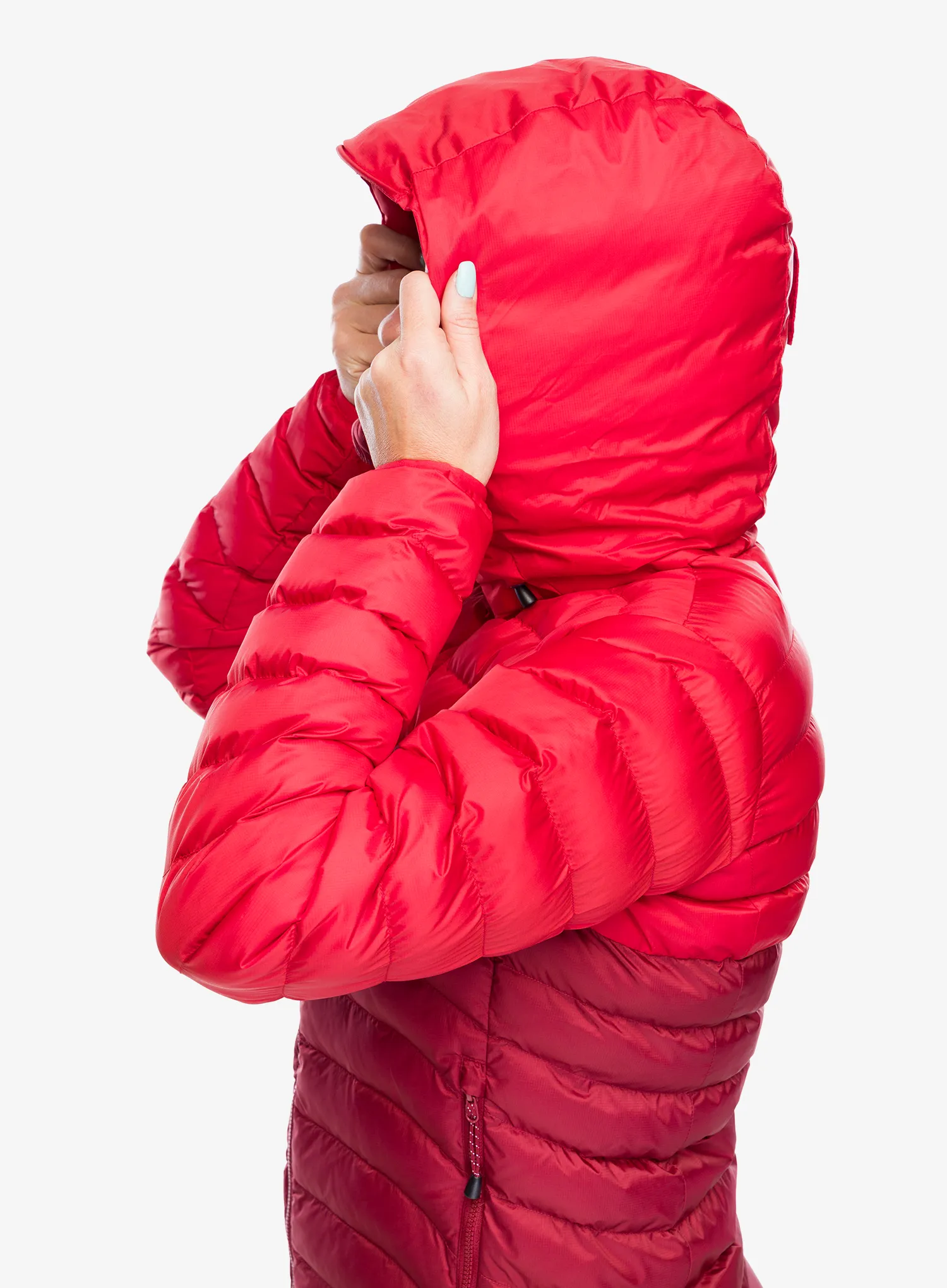 Zateplená bunda dámská Mountain Equipment Superflux Jacket - chili red/merlot