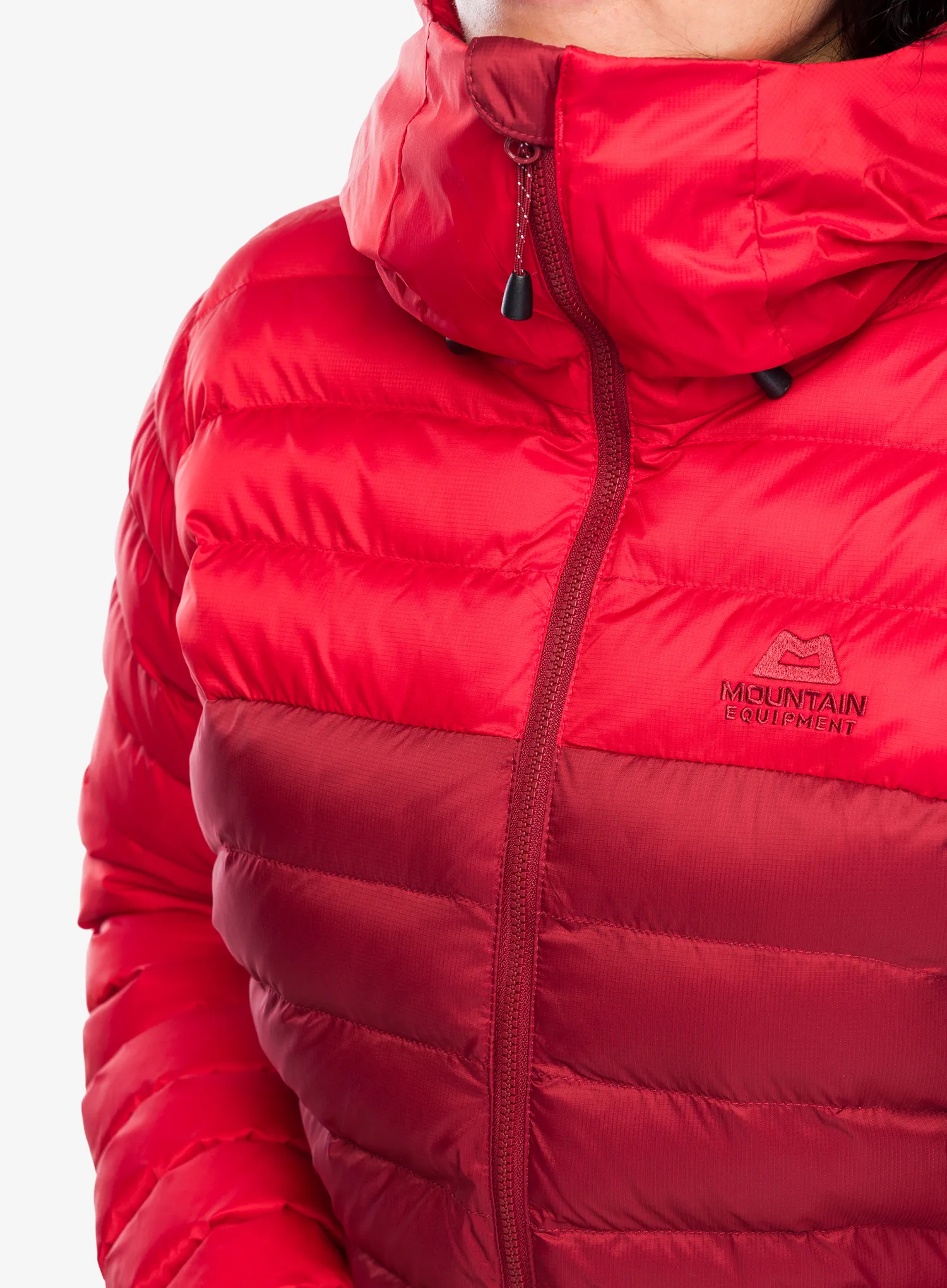 Zateplená bunda dámská Mountain Equipment Superflux Jacket - chili red/merlot
