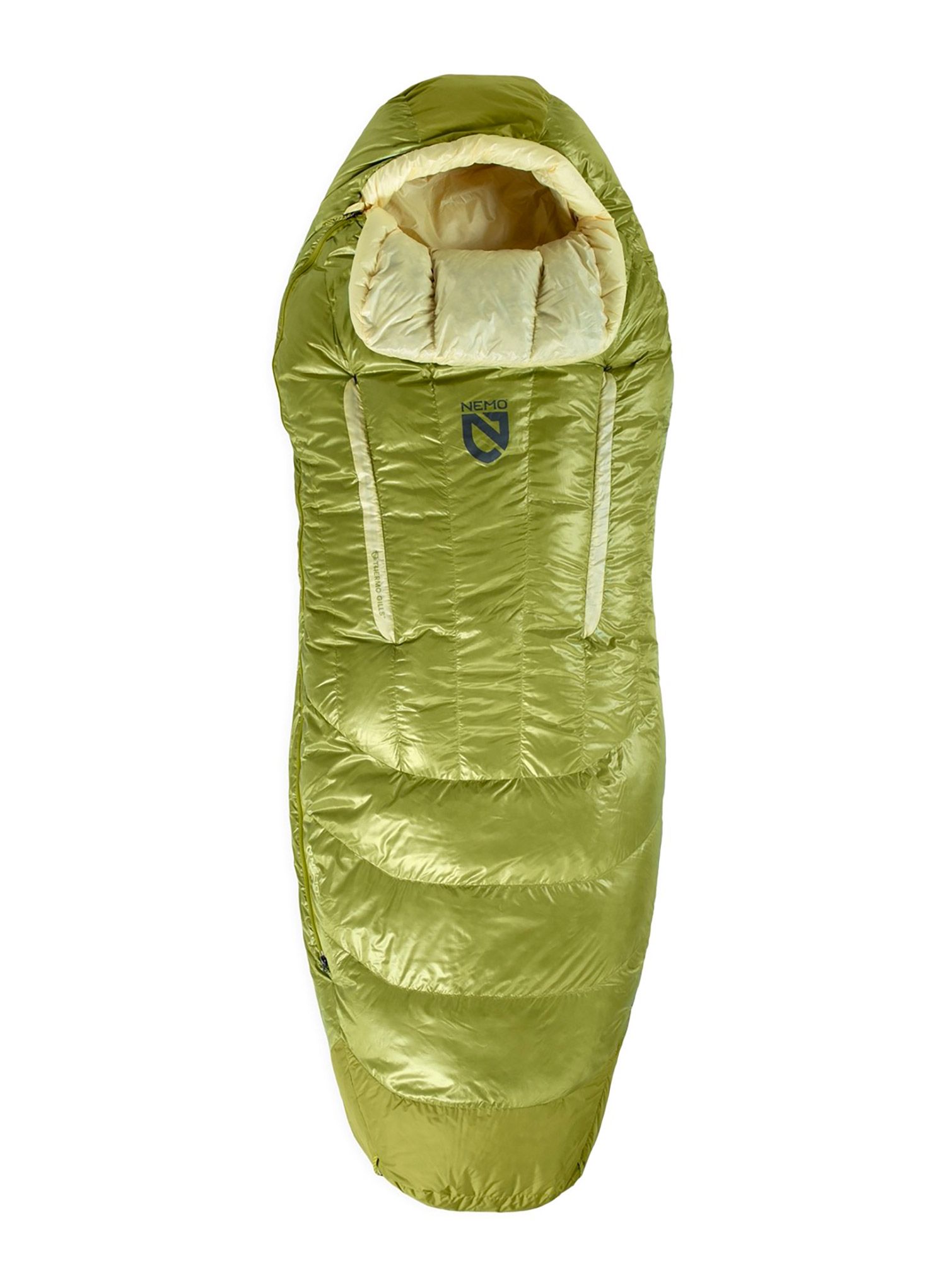 Dámský péřový spacák Nemo Disco 15 Reg (168 cm) - birch bud