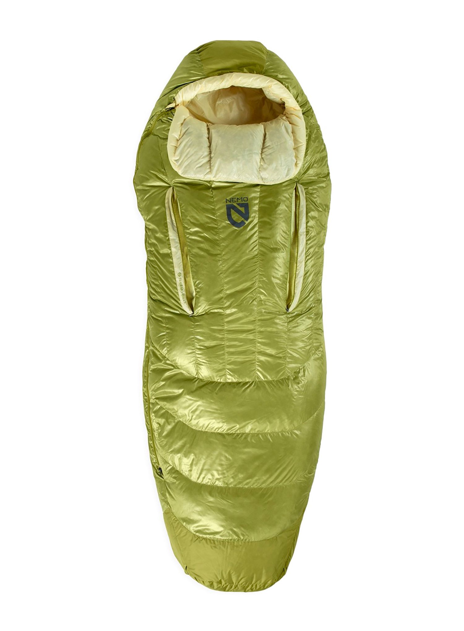 Dámský péřový spacák Nemo Disco 15 Reg (168 cm) - birch bud