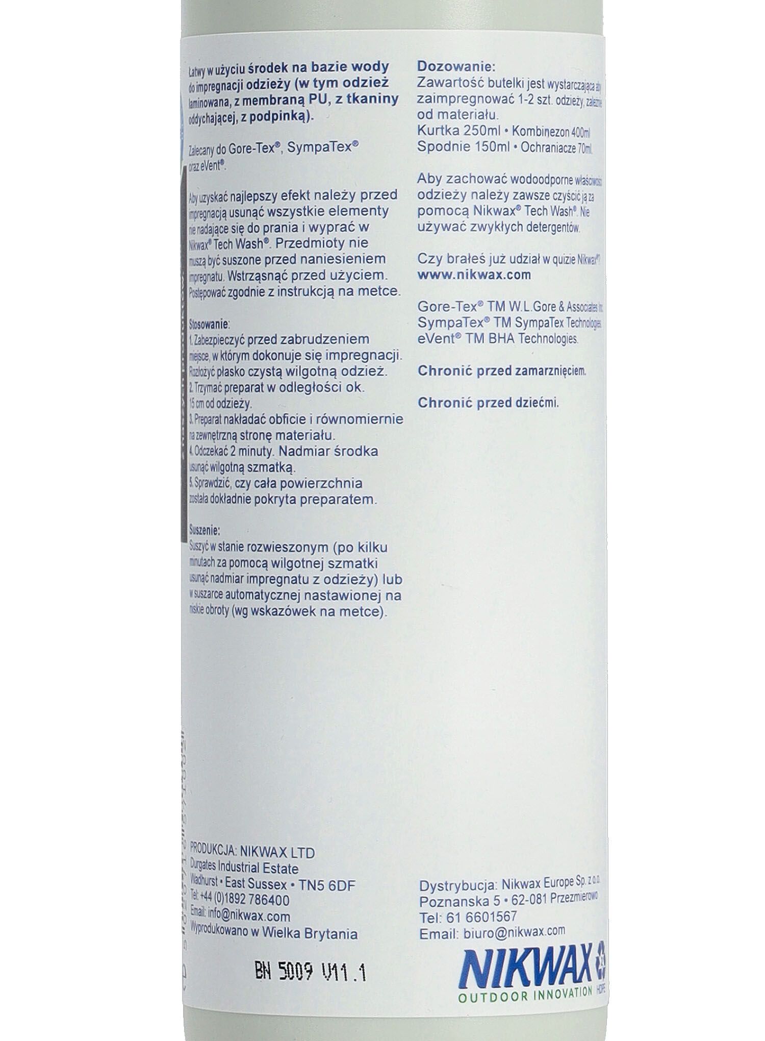 Impregnace ve spreji Nikwax TX Direct Spray On 300 ml