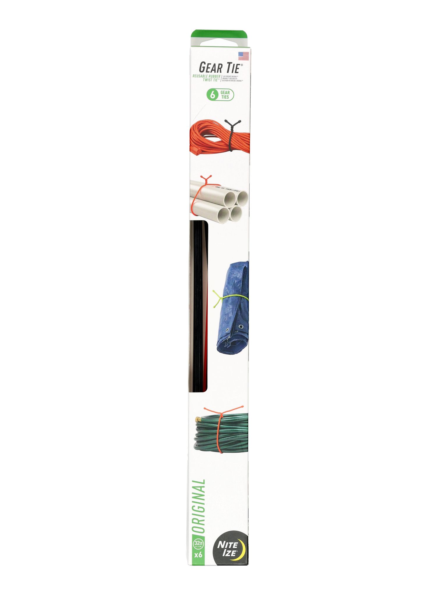 Popruhy Nite Ize Gear Tie 32 ProPack - 6Pack - assorted