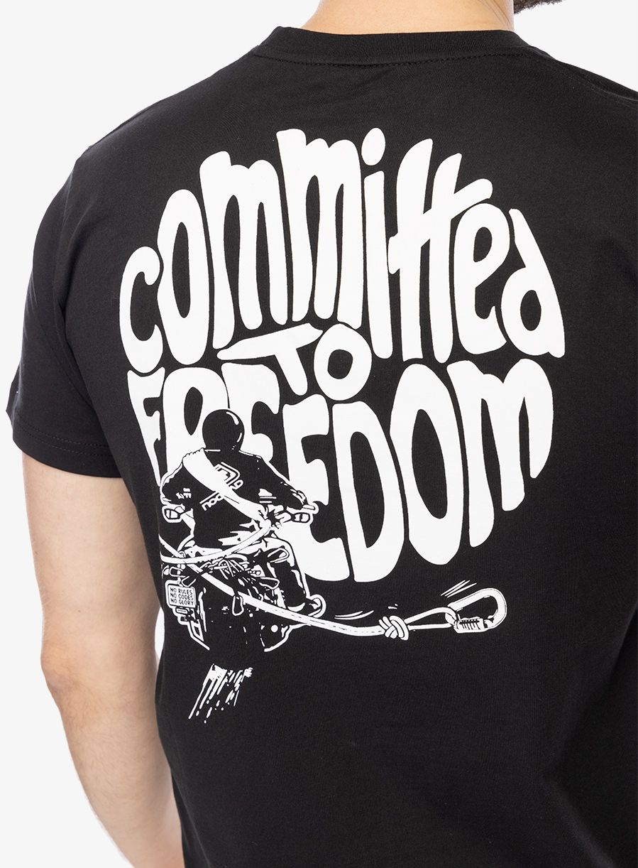 Lezecké triko Nograd Commited To Freedom - black