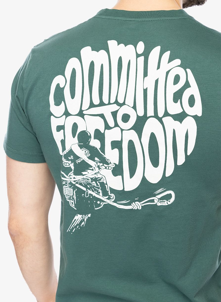 Lezecké triko Nograd Commited To Freedom - pin