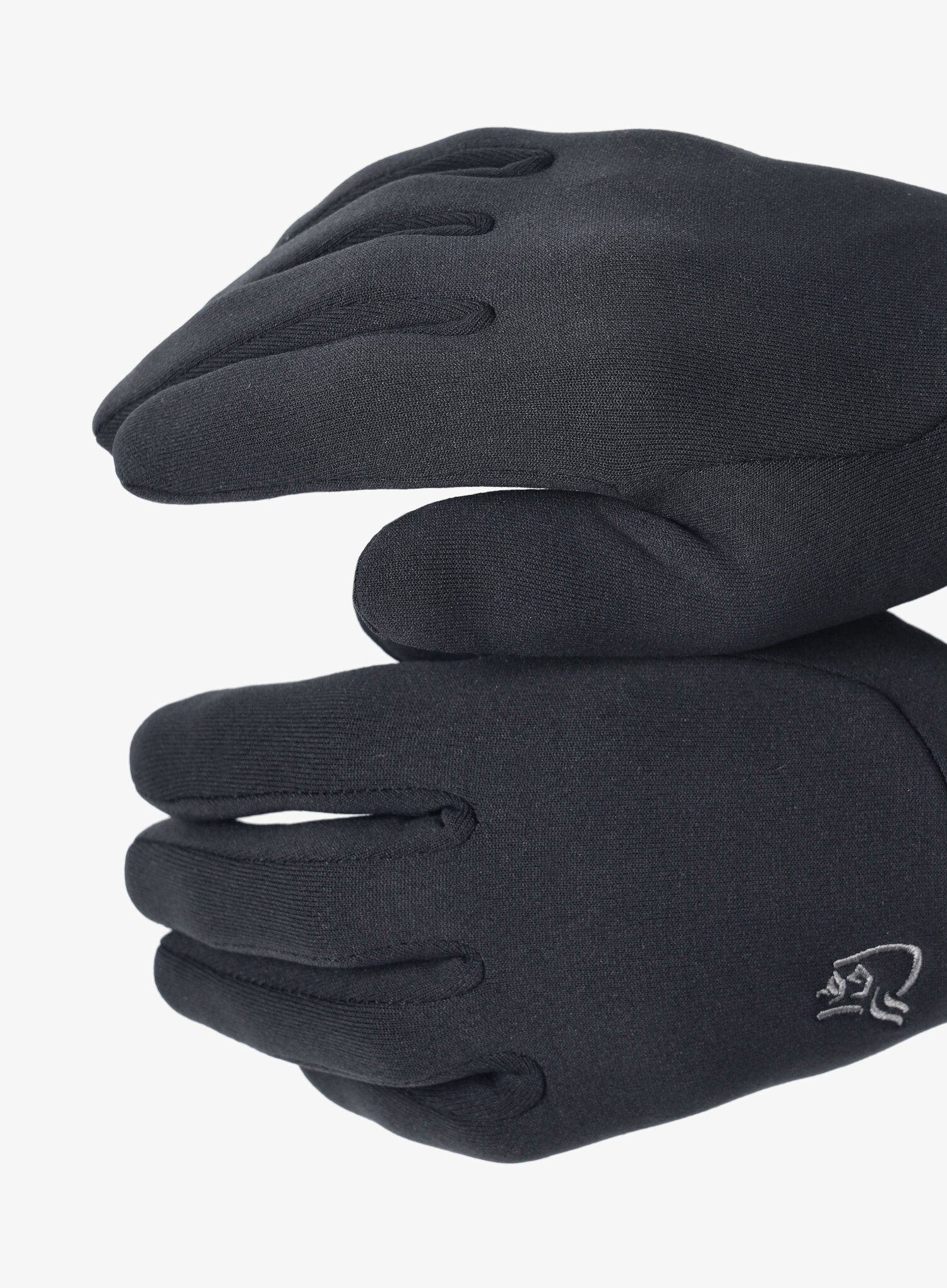 Fleecové rukavice Norrona 29 Powerstretch Gloves – caviar