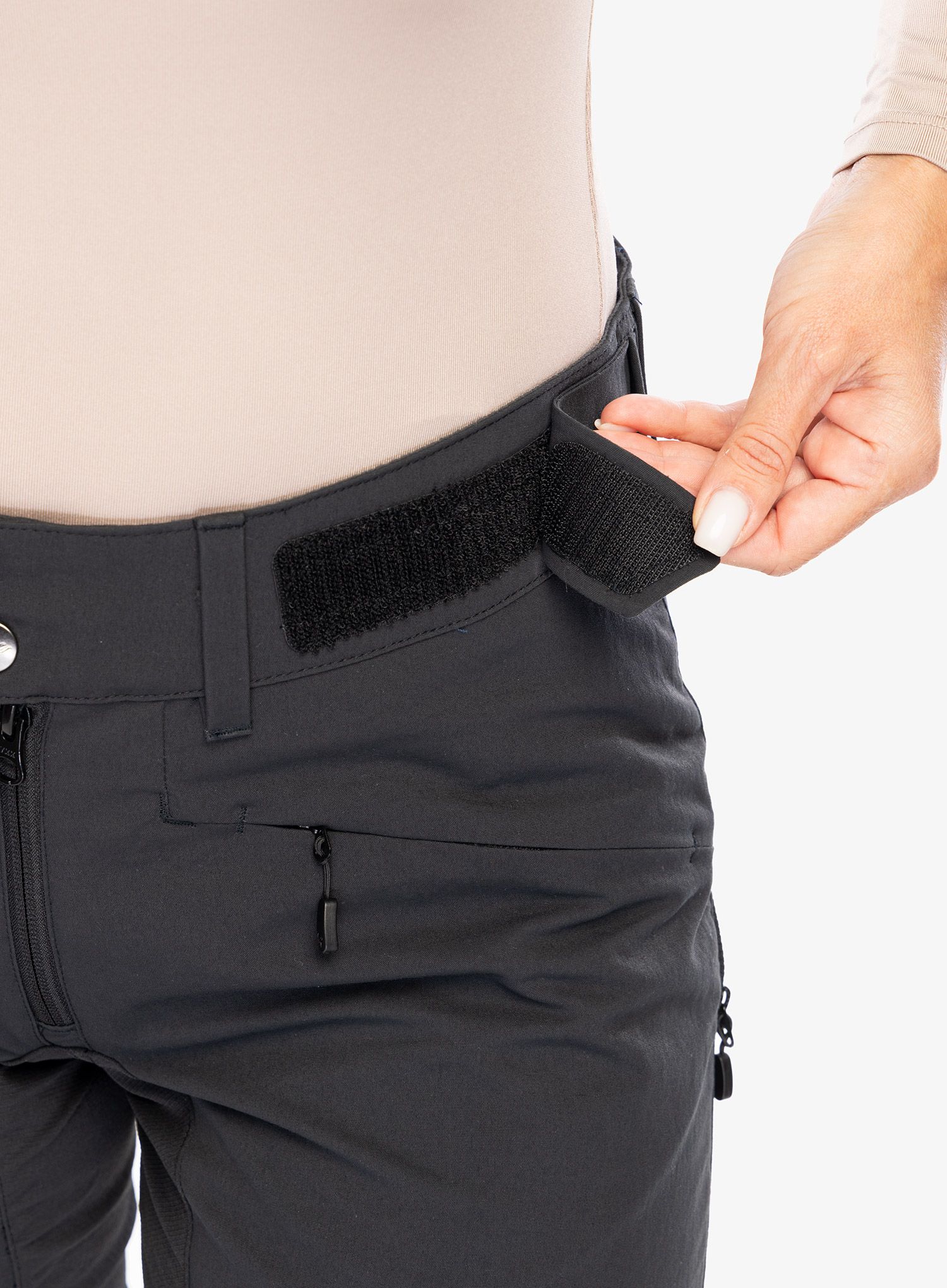Softshellové kalhoty dámské Norrona Falketind Flex1 Heavy Duty Pants - caviar