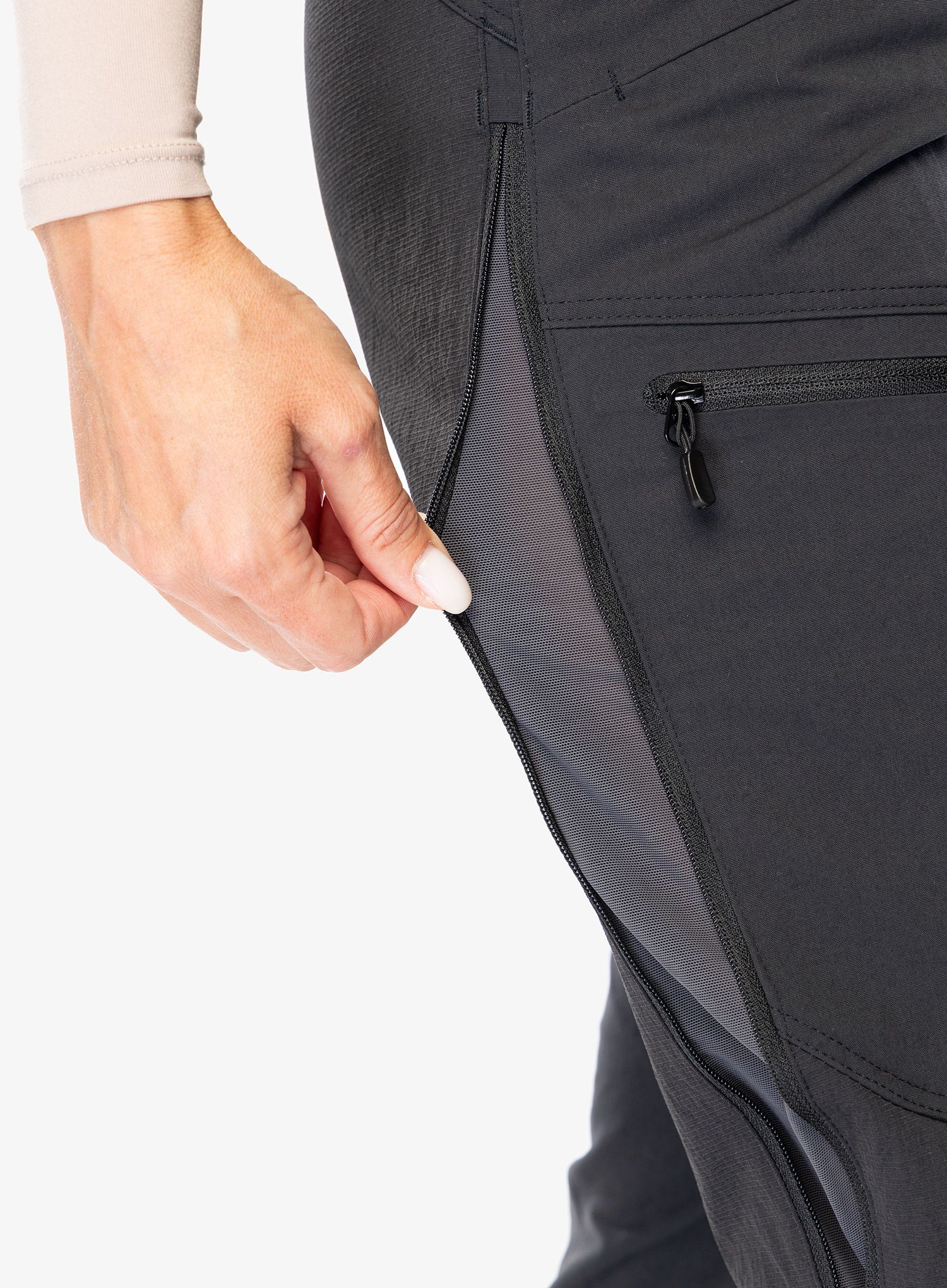 Softshellové kalhoty dámské Norrona Falketind Flex1 Heavy Duty Pants - caviar