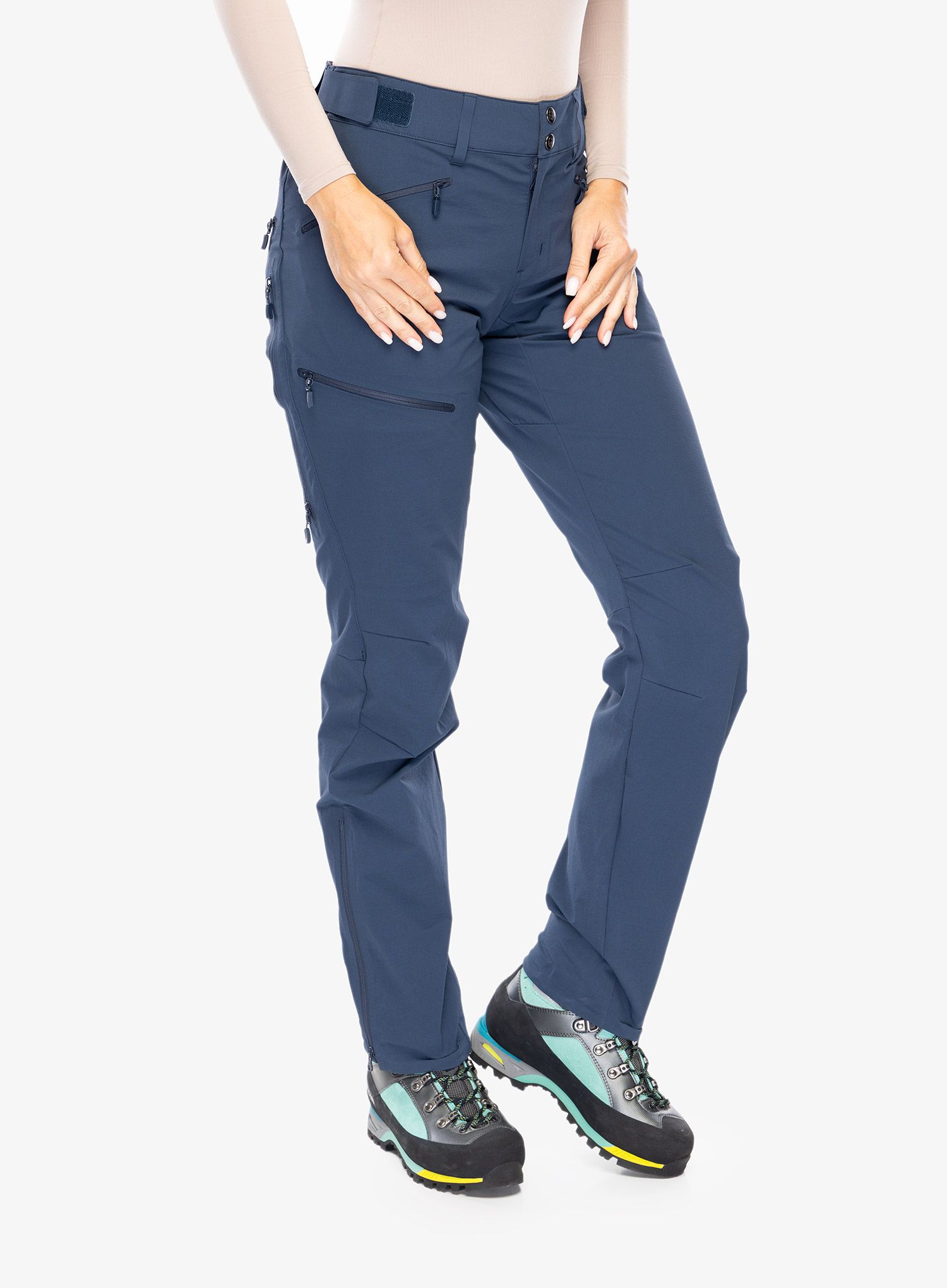 Kalhoty dámské Norrona Falketind Flex1 Pants - indigo night