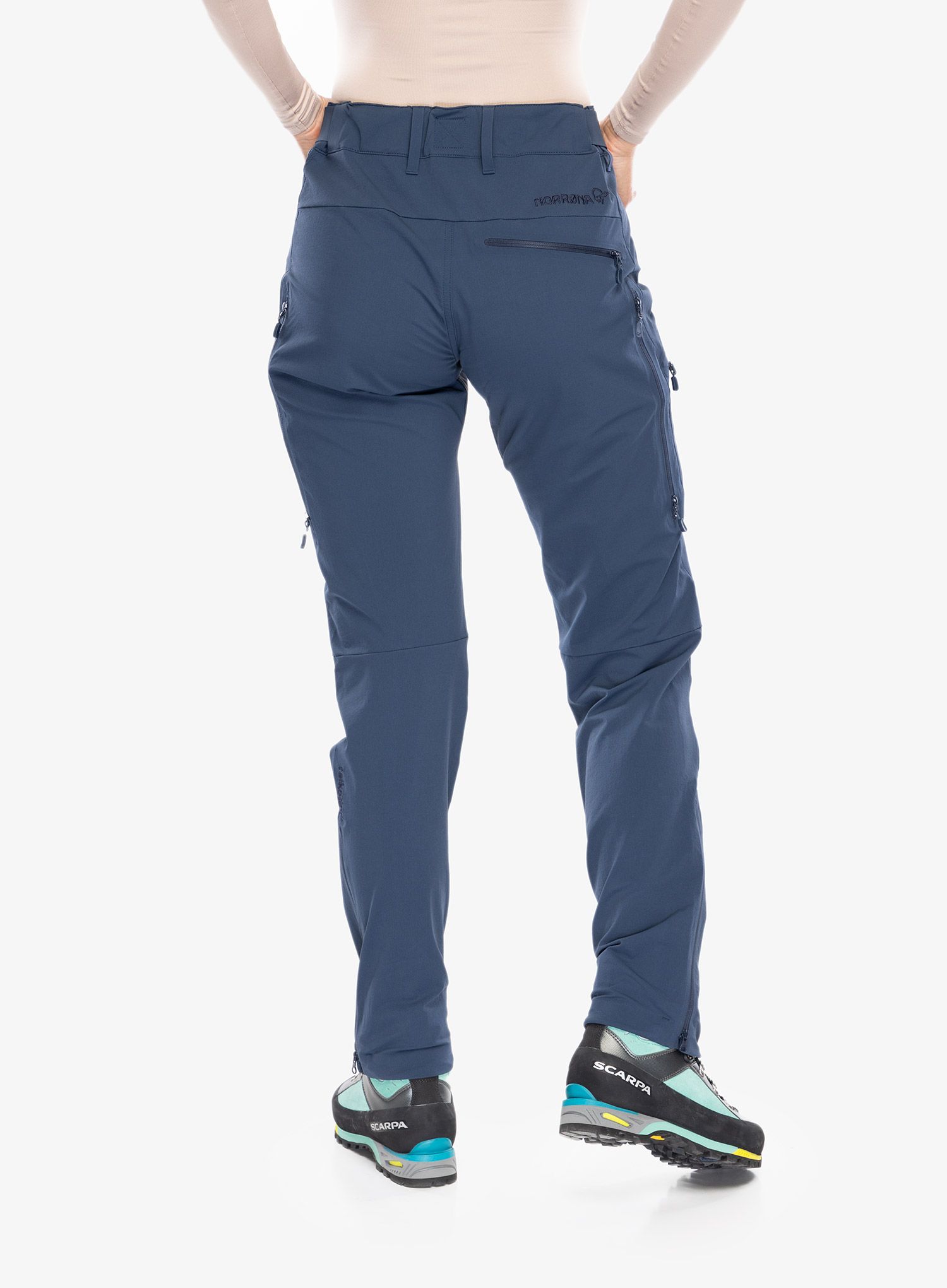Kalhoty dámské Norrona Falketind Flex1 Pants - indigo night