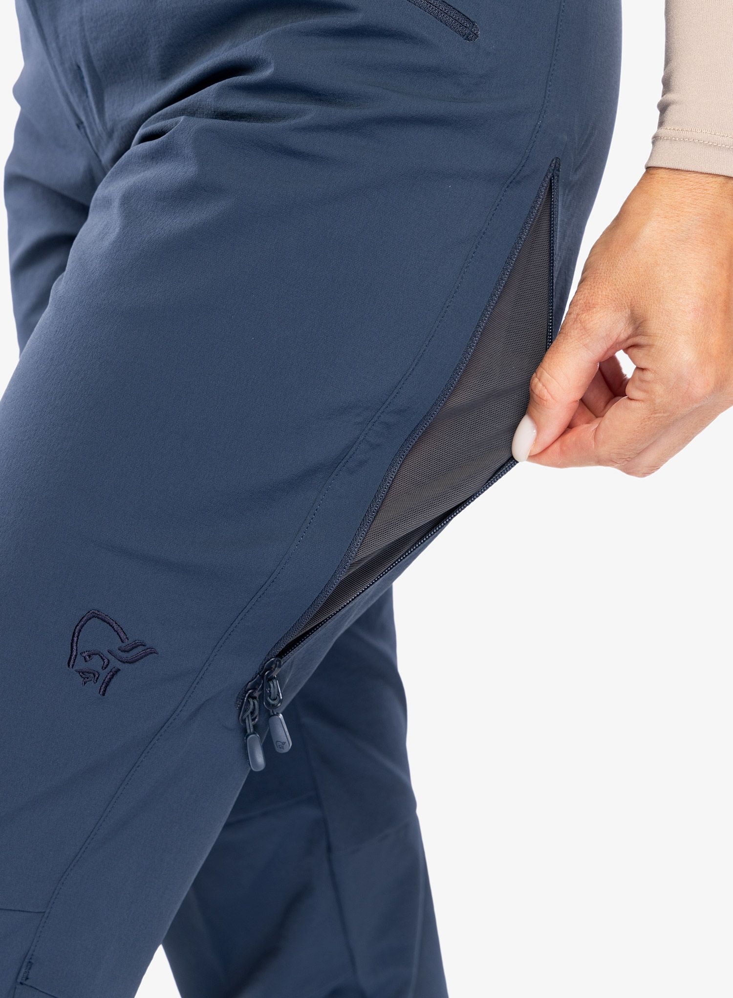 Kalhoty dámské Norrona Falketind Flex1 Pants - indigo night