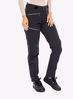 Softshellové kalhoty dámské Norrona Fjora Flex1 Pants - caviar/castor grey